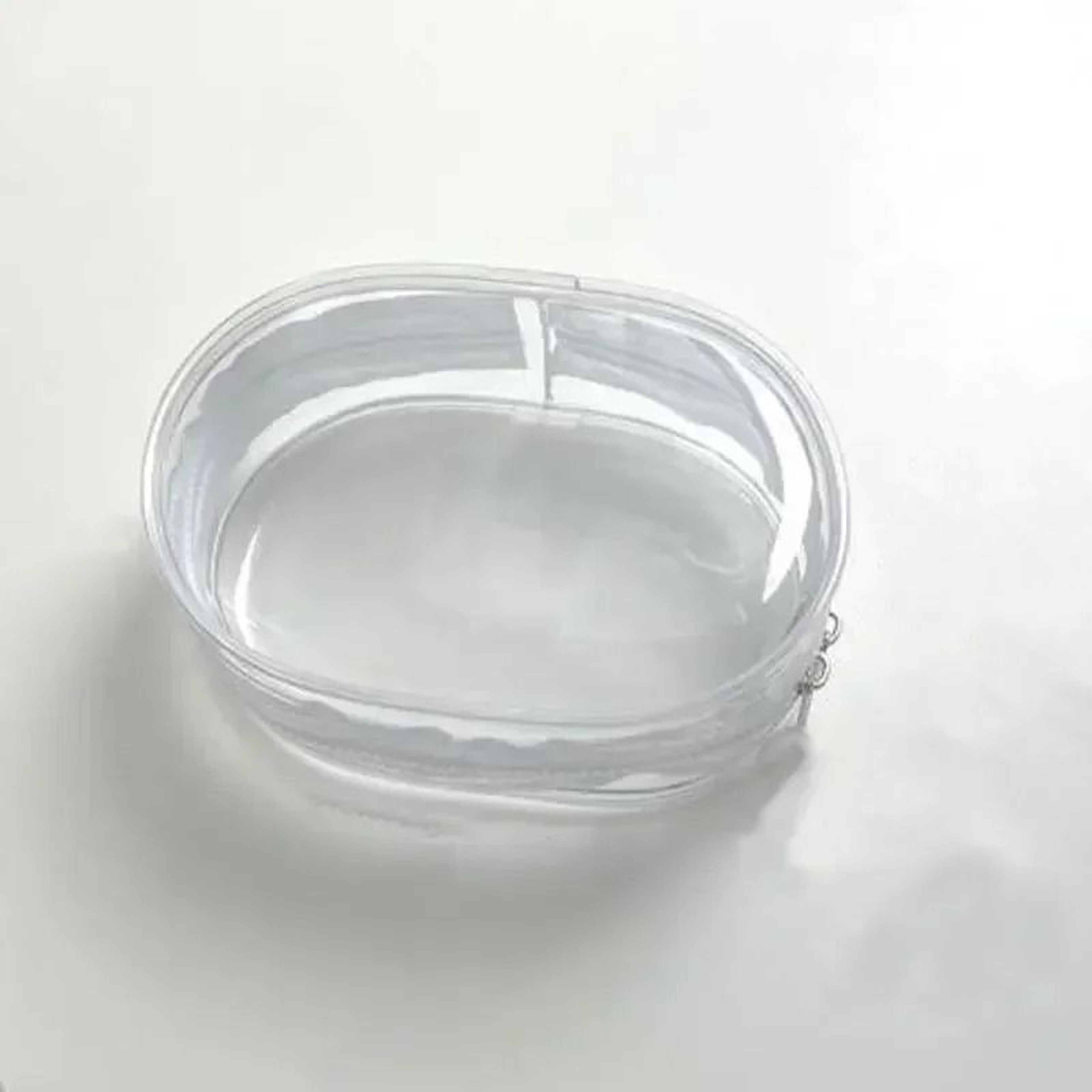 Portable Mini Clear Zipper Storage Bag Keychain Box Organizer For Earphones And Chargers 1