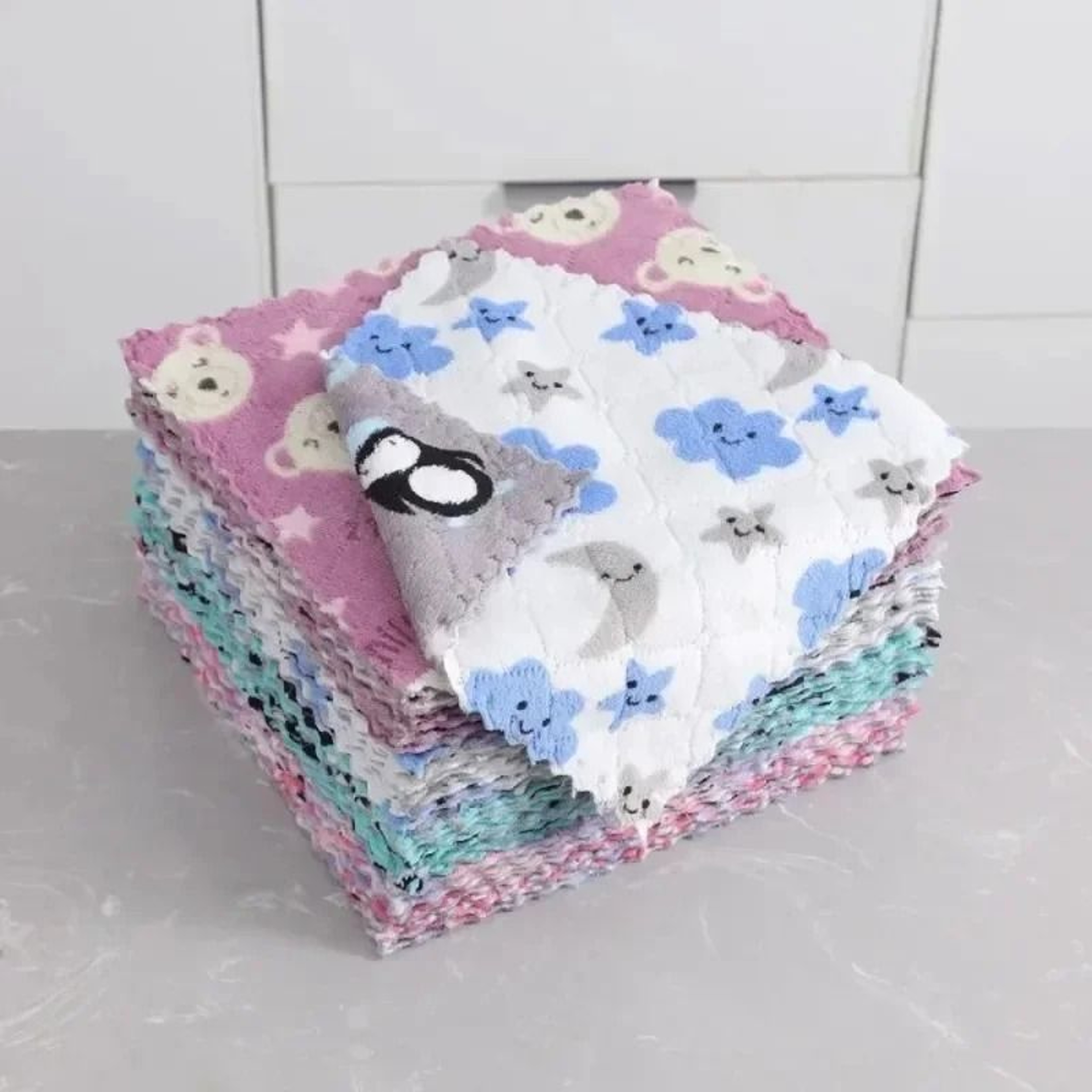 Microfiber Dish Towel Absorbent Cleaning Cloth For Kitchen Use 1
