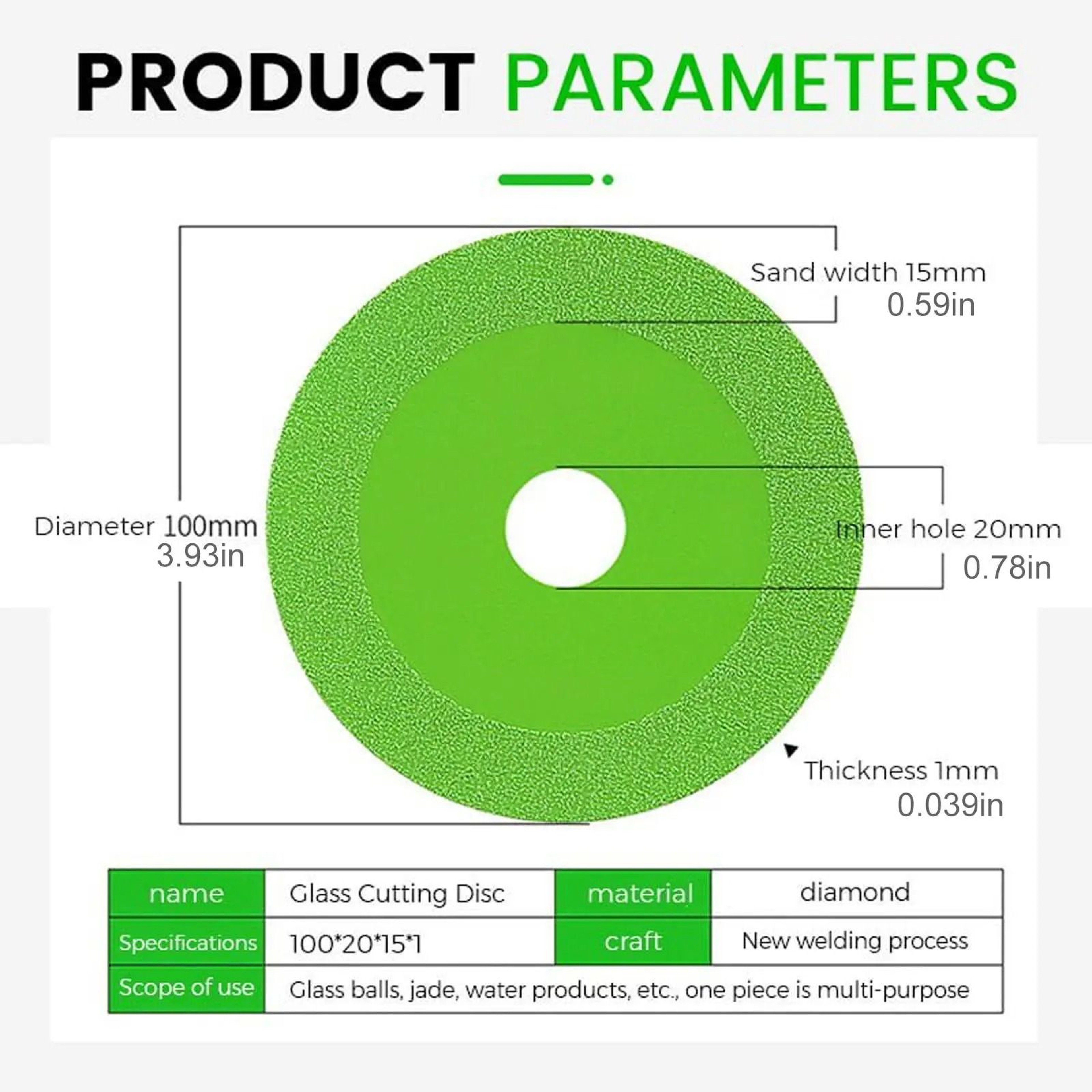 Ultra Thin Diamond Cutting Disc For Glass Ceramic And Marble 8