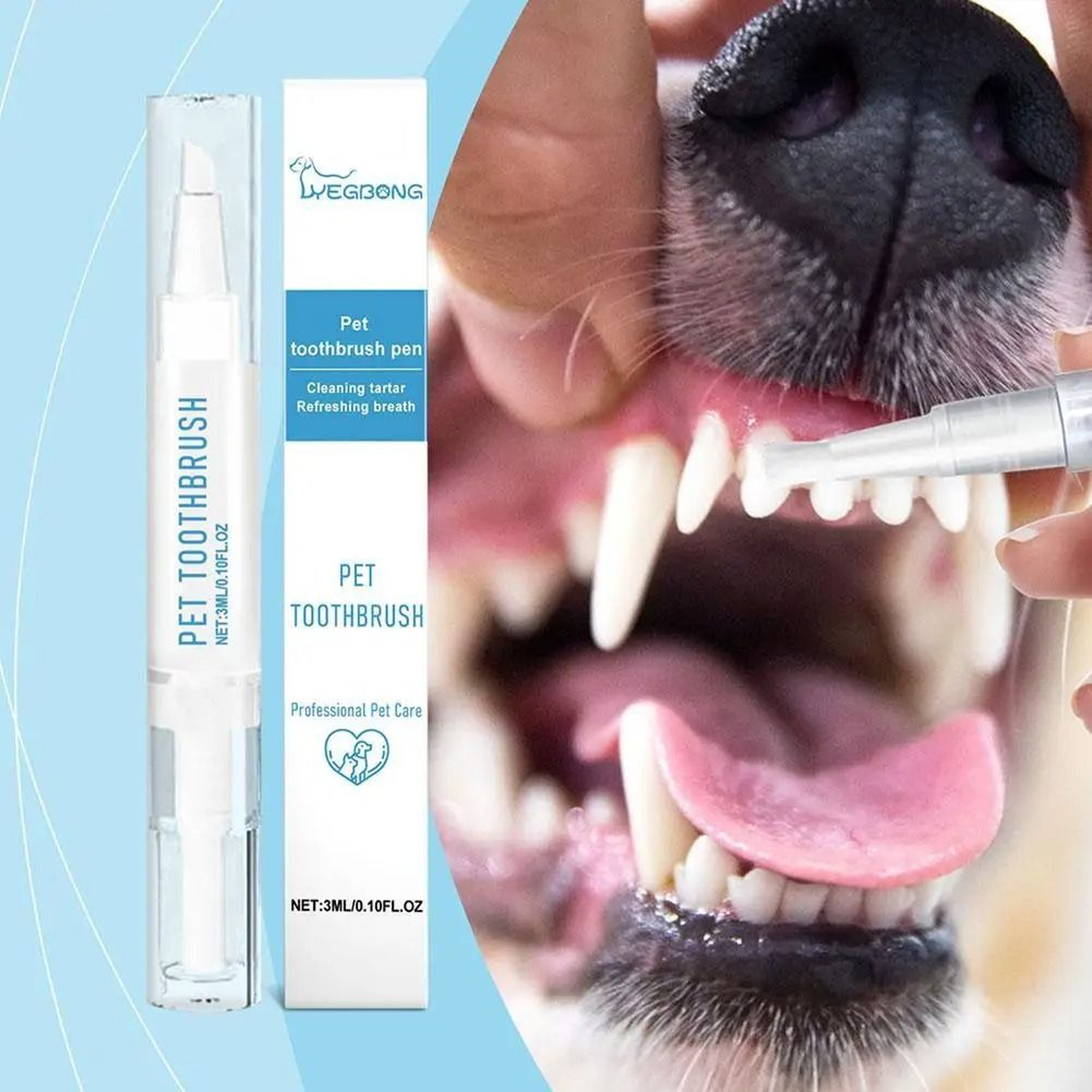 Soft Silicone Finger Toothbrush For Dogs And Cats 0