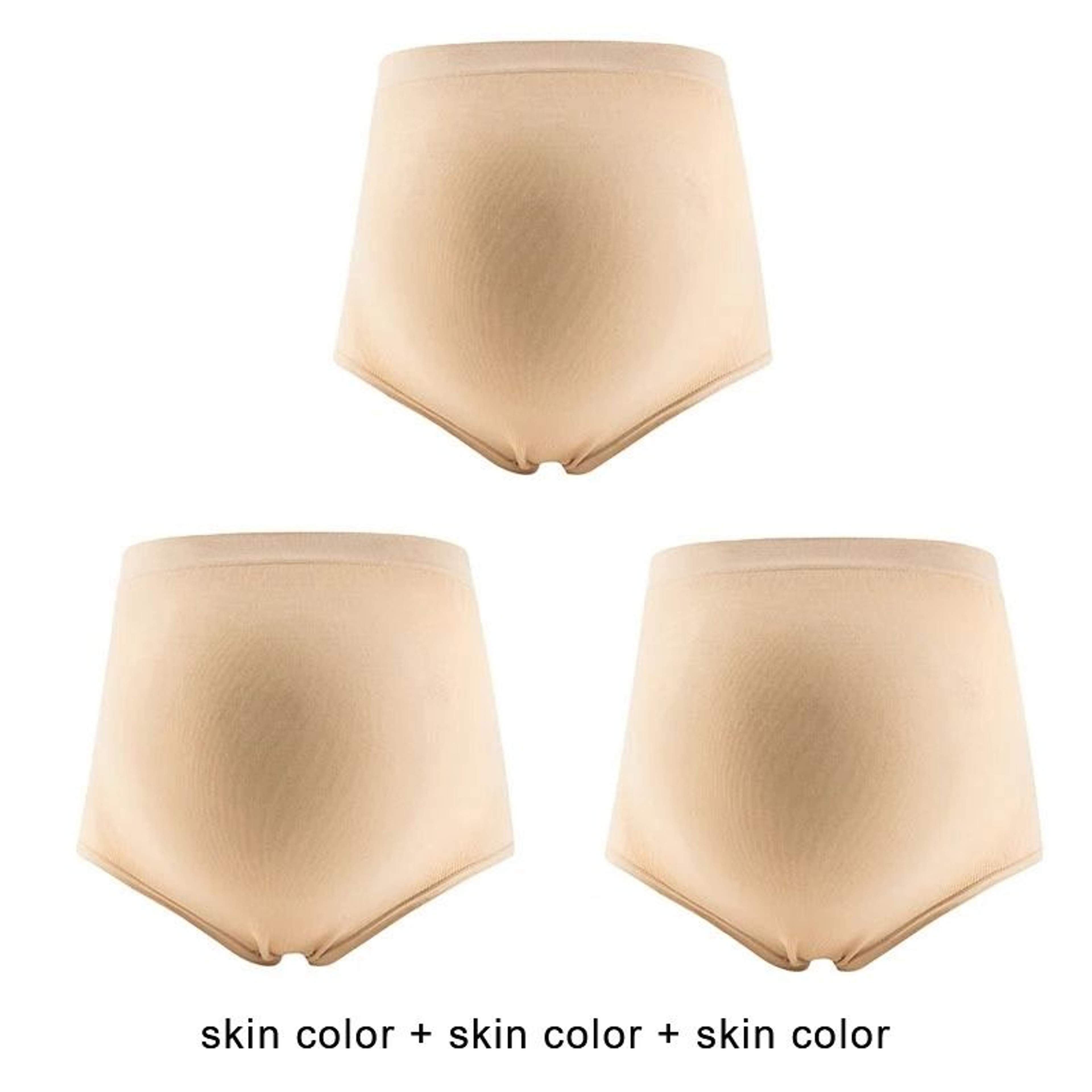 Maternity Panties High Waist Full Belly Support Comfortable Breathable Pregnancy Underwear 3Pack 14
