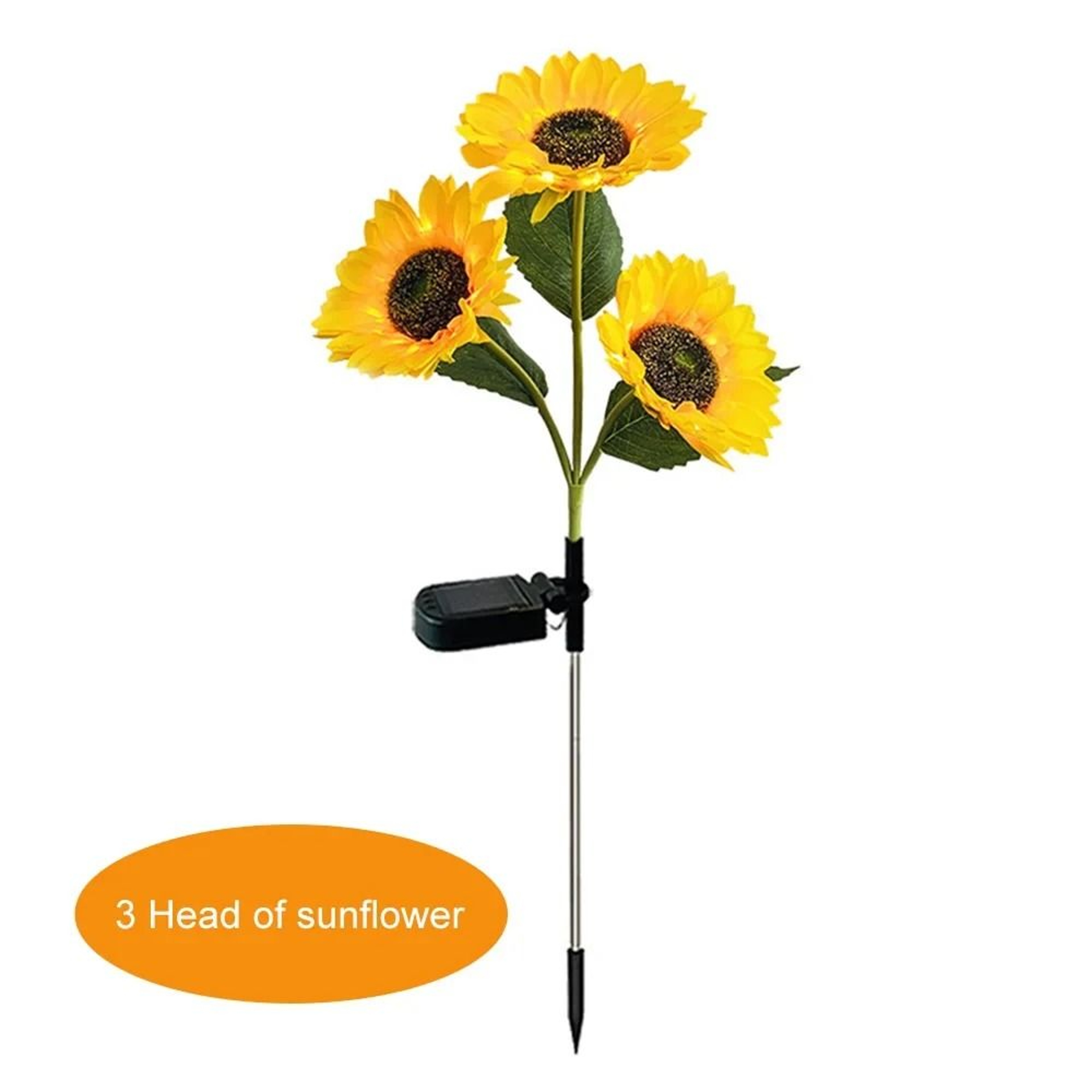 Solar Sunflower LED Garden Light Waterproof Decorative Flower Lamp 7