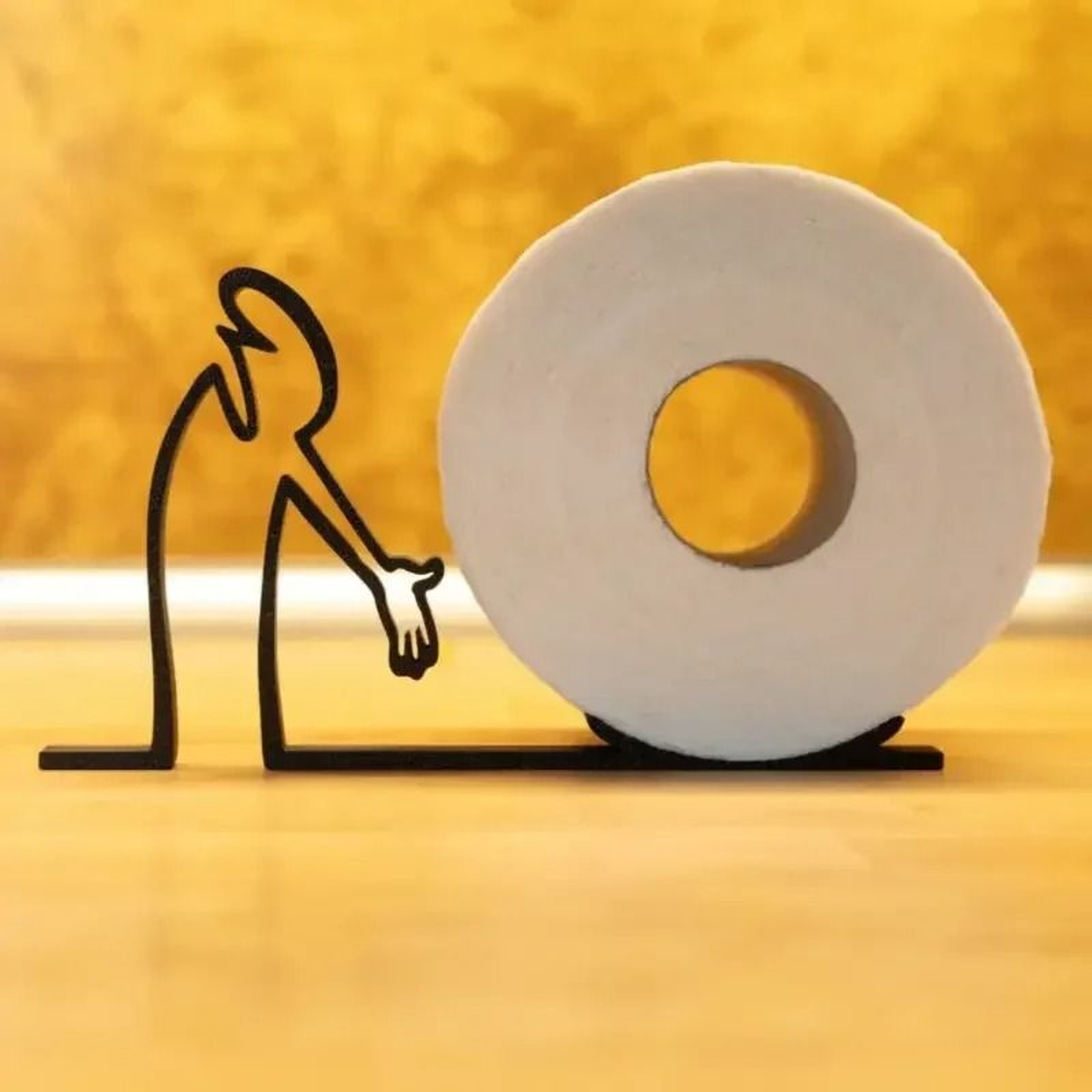 Minimalist Roll Paper Holder For Bathroom Decor 0