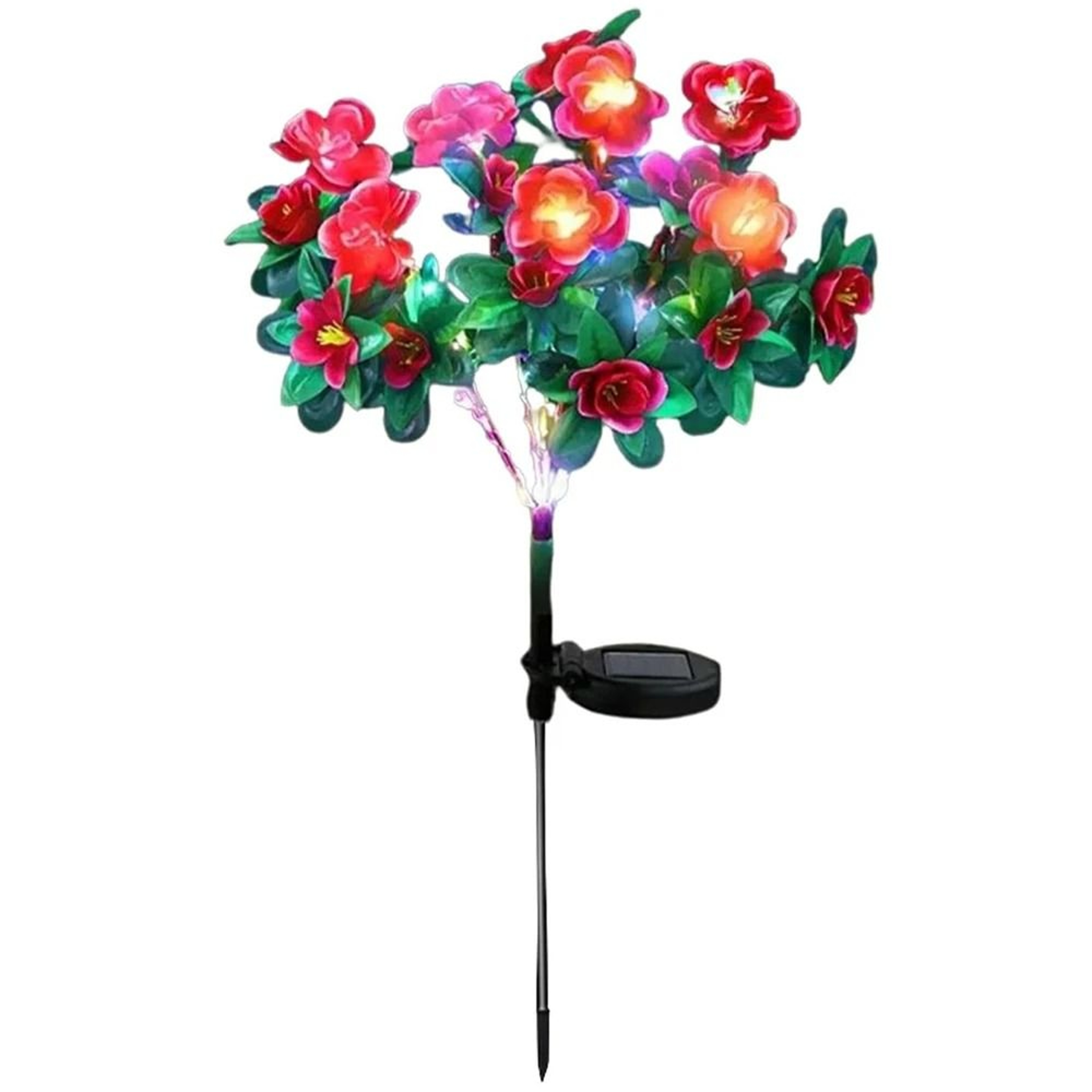 Solar Flower Garden Lamp For Outdoor Yard Lighting 7