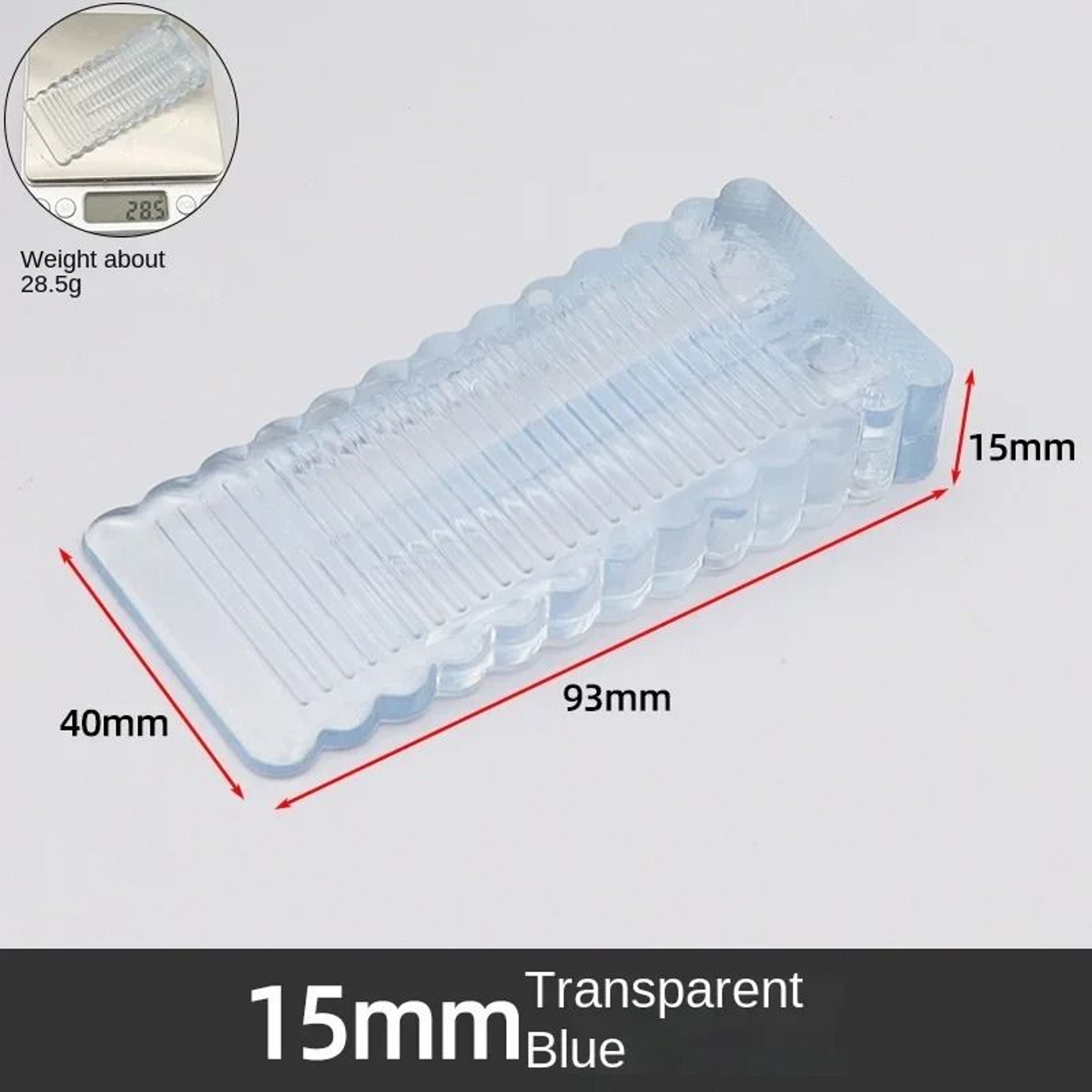 Safety Silicone Door Stop Block Wedge For Home And Office 3