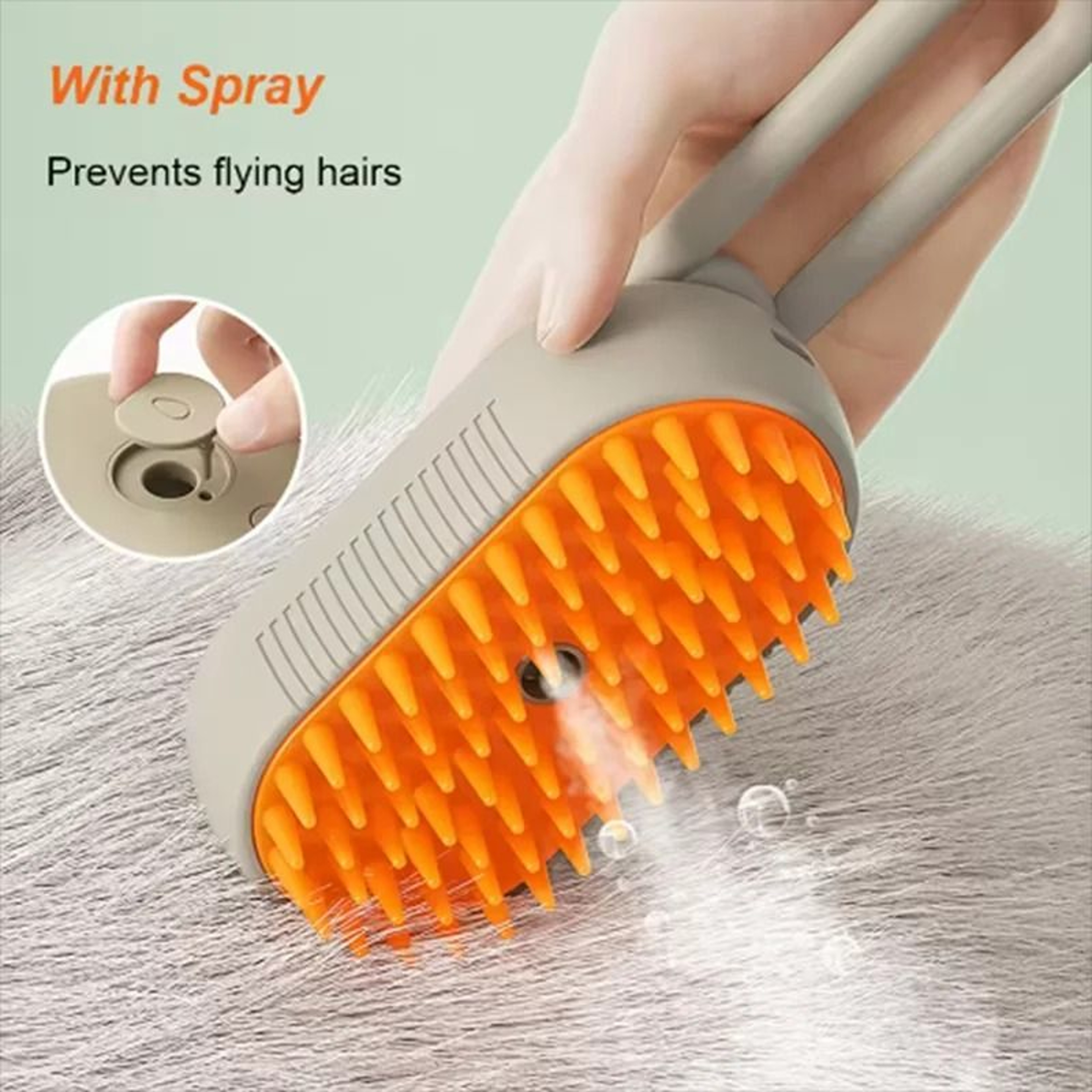 Pet Spray Massage Brush For Cats And Dogs 2
