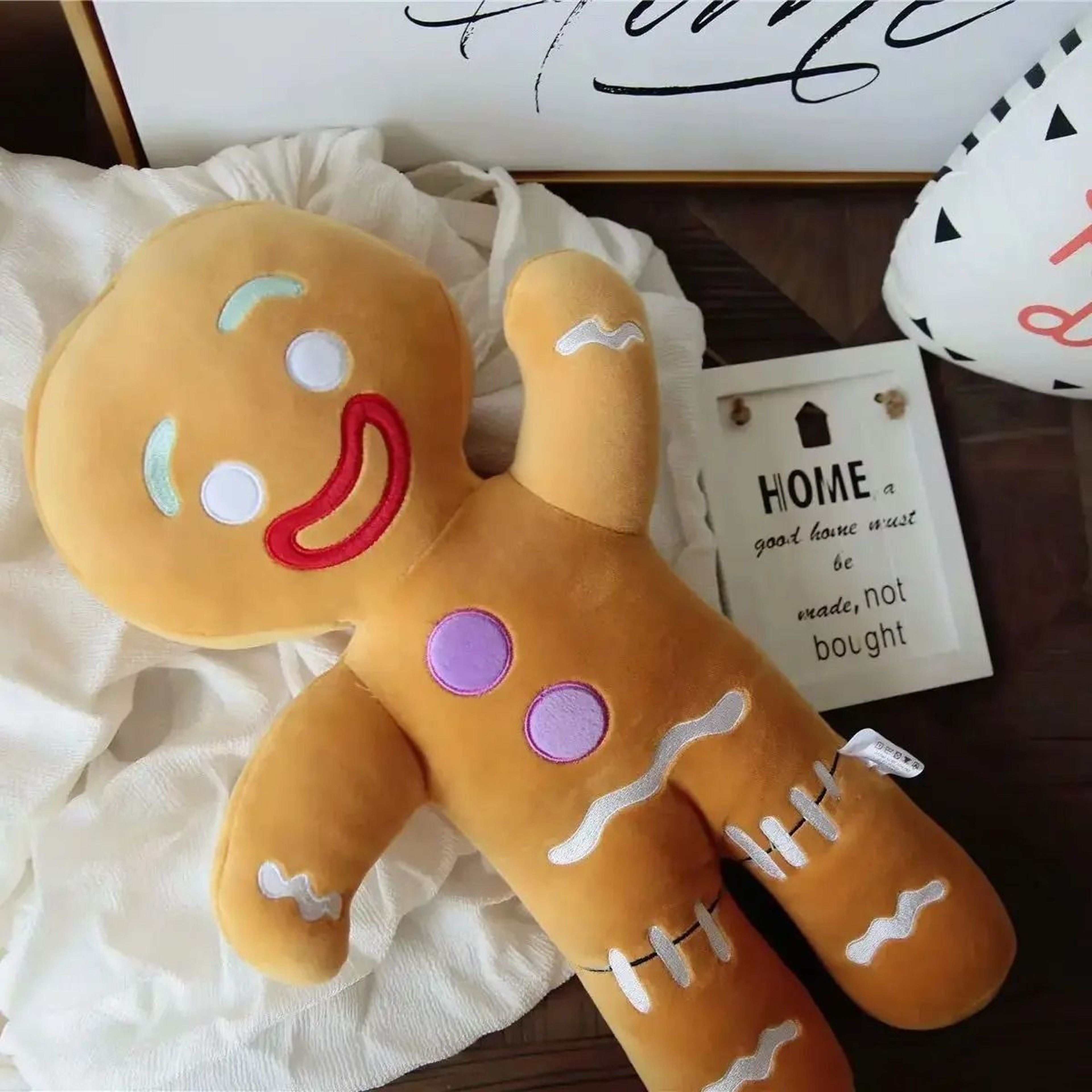Gingerbread Man Plush Toy 0