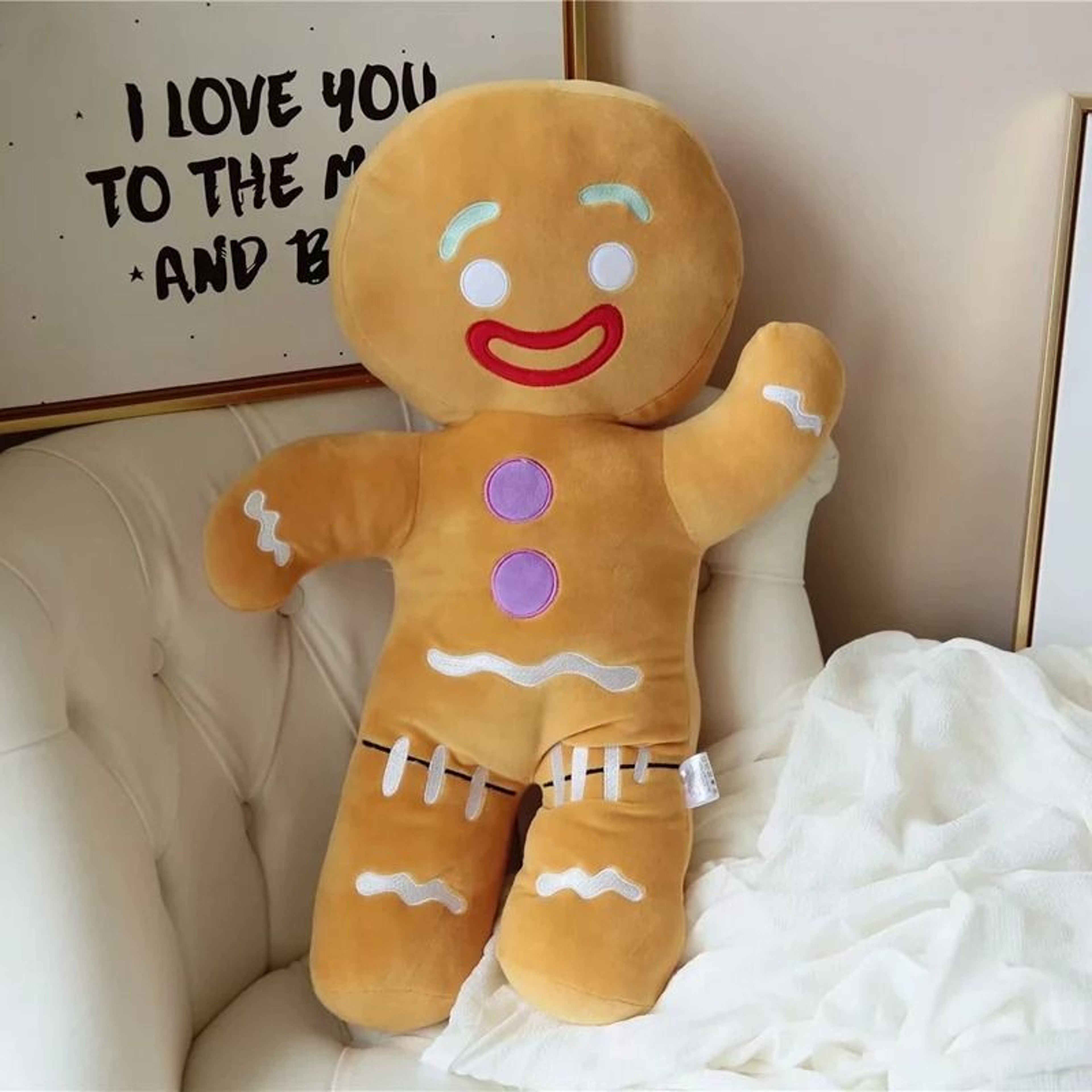 Gingerbread Man Plush Toy 6