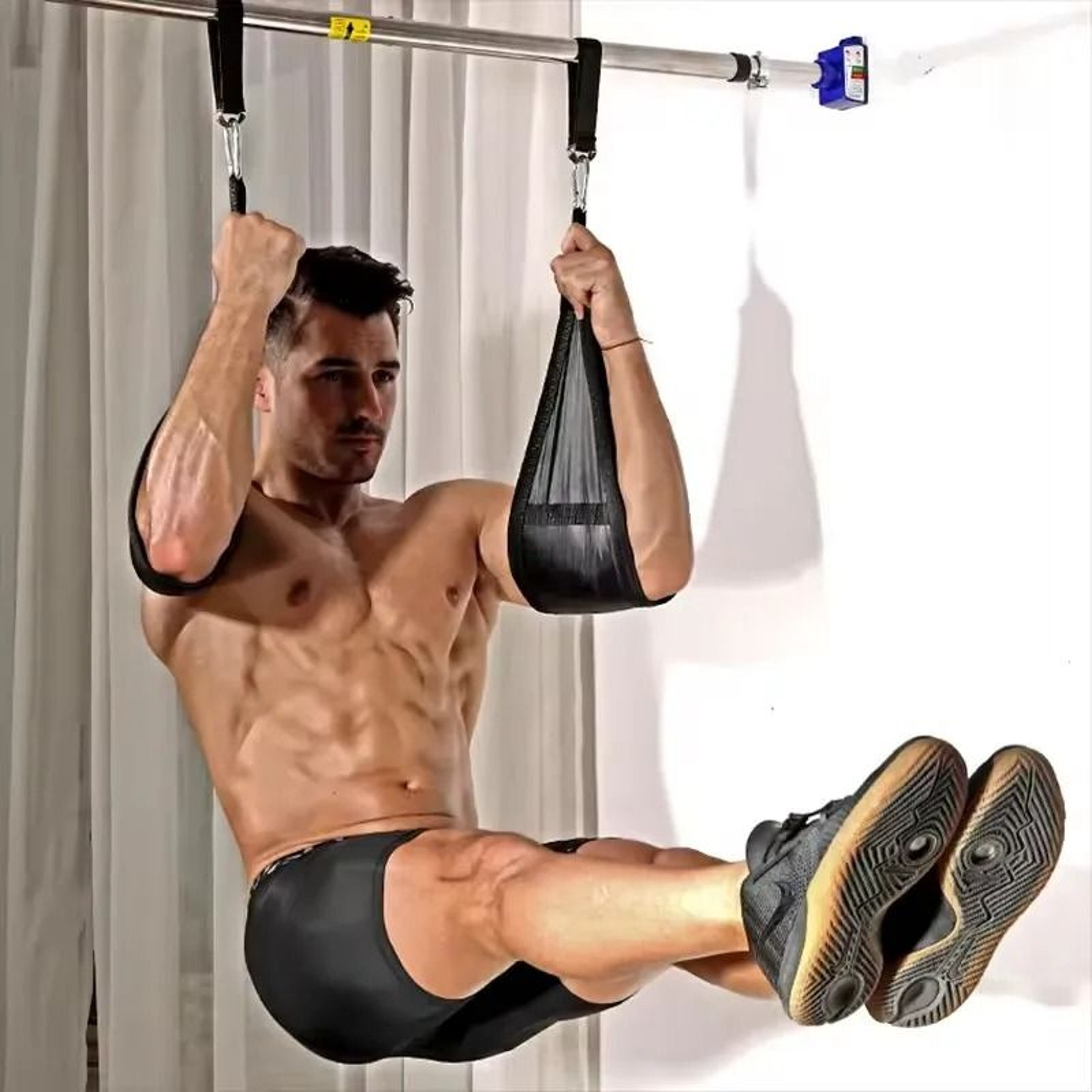 HeavyDuty AB Sling Straps Pair For Hanging Leg Raises And PullUp Bar Training 2