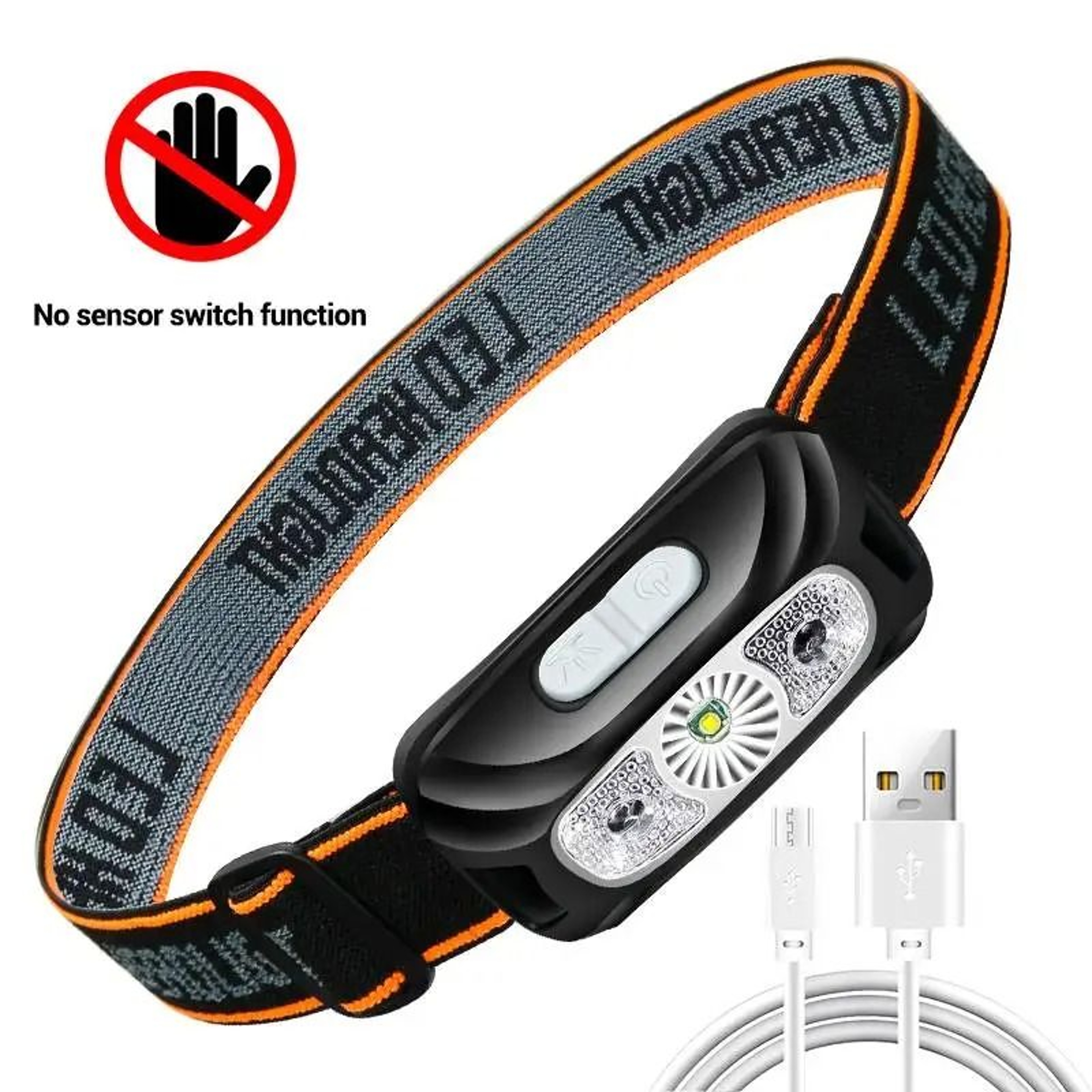 Mini Rechargeable Sensor Headlamp USB COB LED For Fishing Camping And Outdoor Use 9