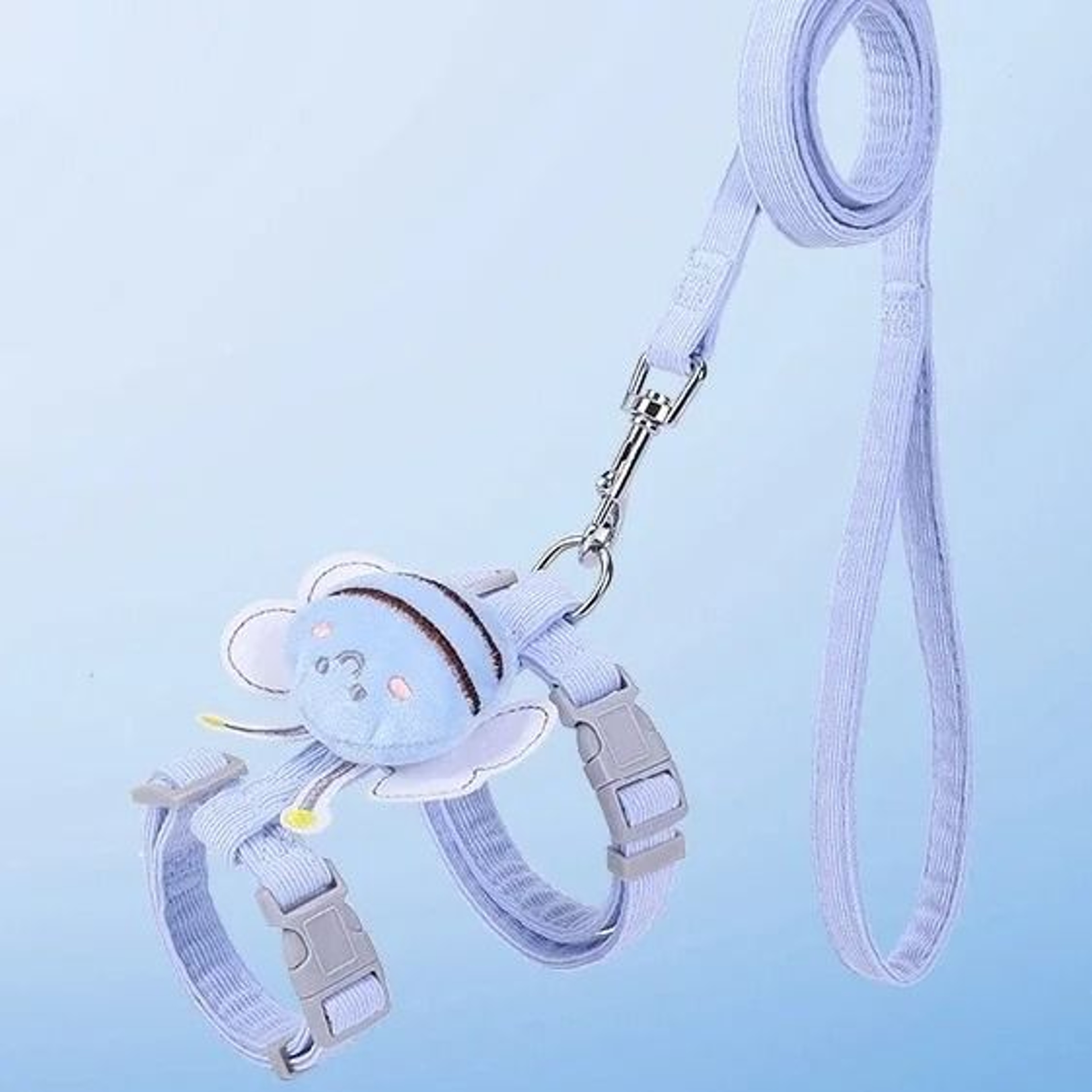 Adjustable Bee Harness And Leash Set For Small And Medium Pets 5
