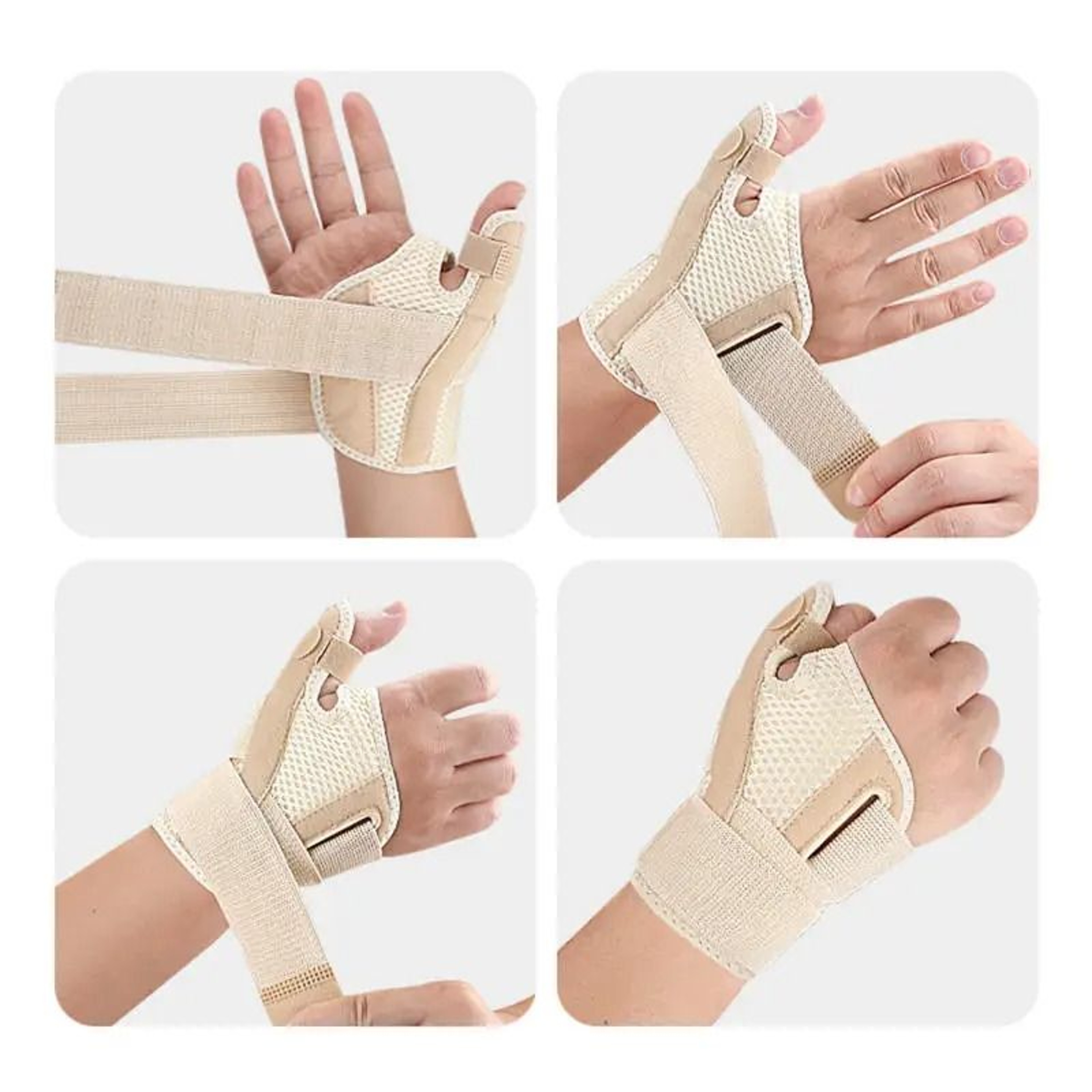 Flexible Splint Wrist And Thumb Support Brace For Tendonitis Arthritis 3