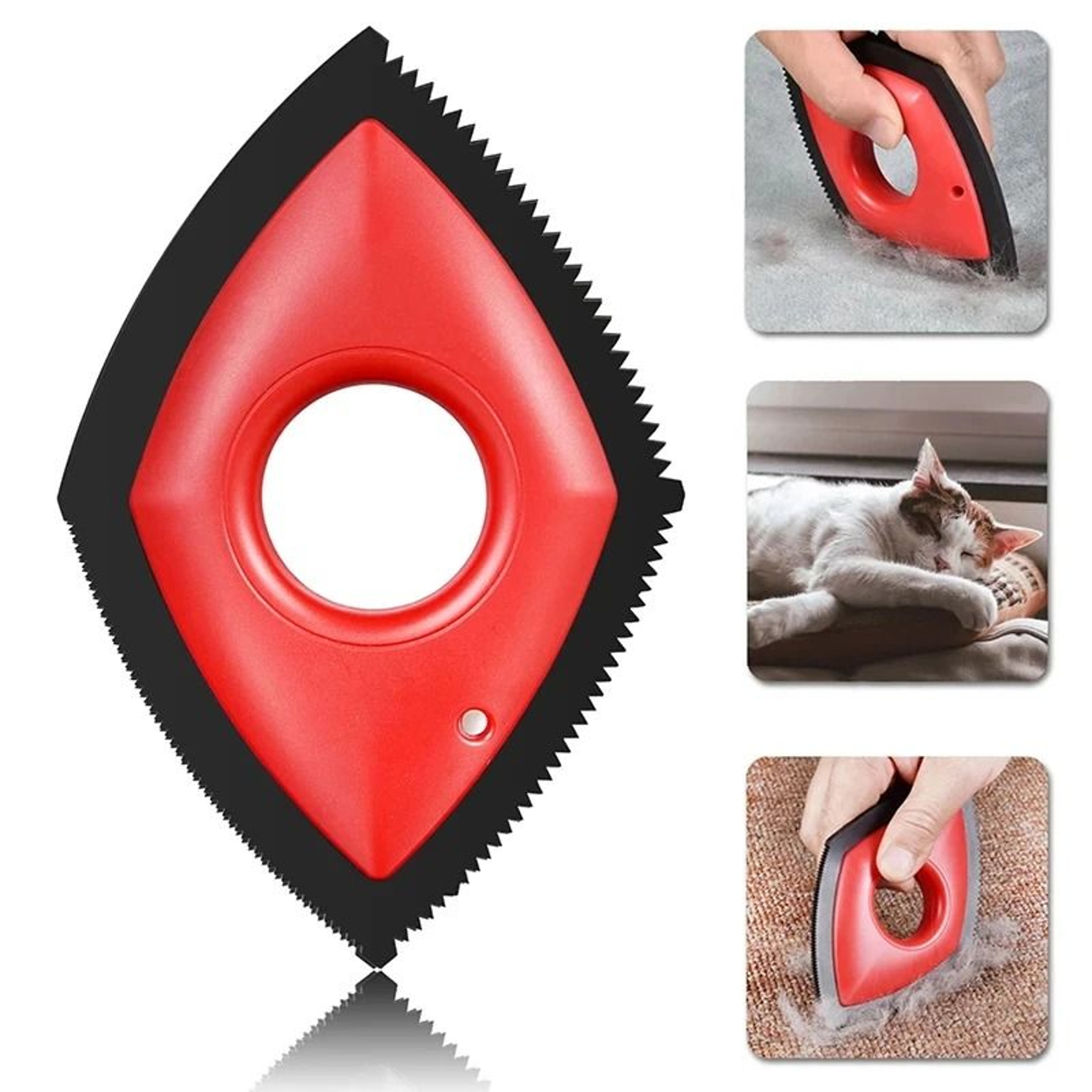 Four Mode Pet Hair Remover Brush For Dogs And Cats Multi Surface Cleaning Tool 0