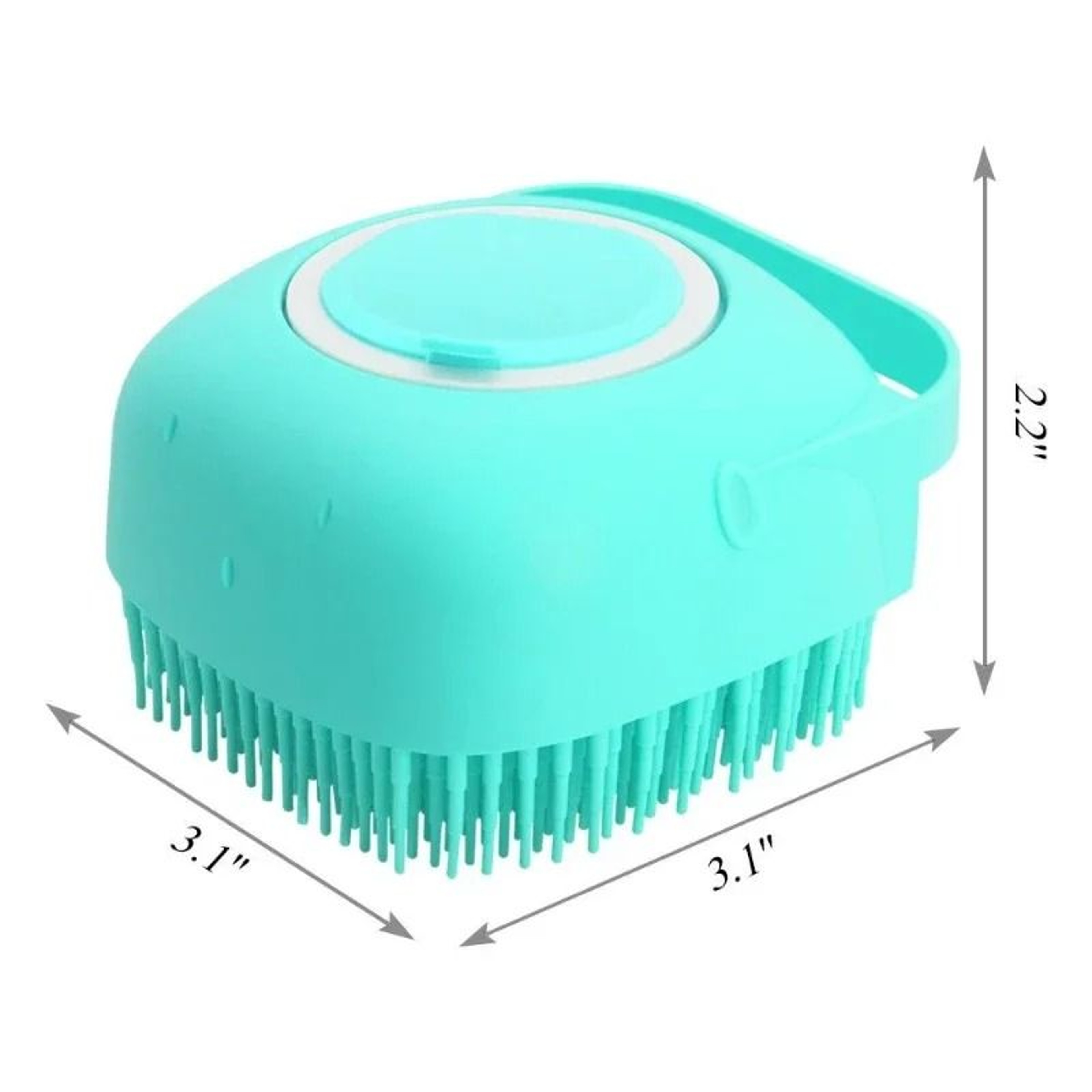 Pet Shampoo Brush For Dogs And Cats Silicone Grooming Comb 5