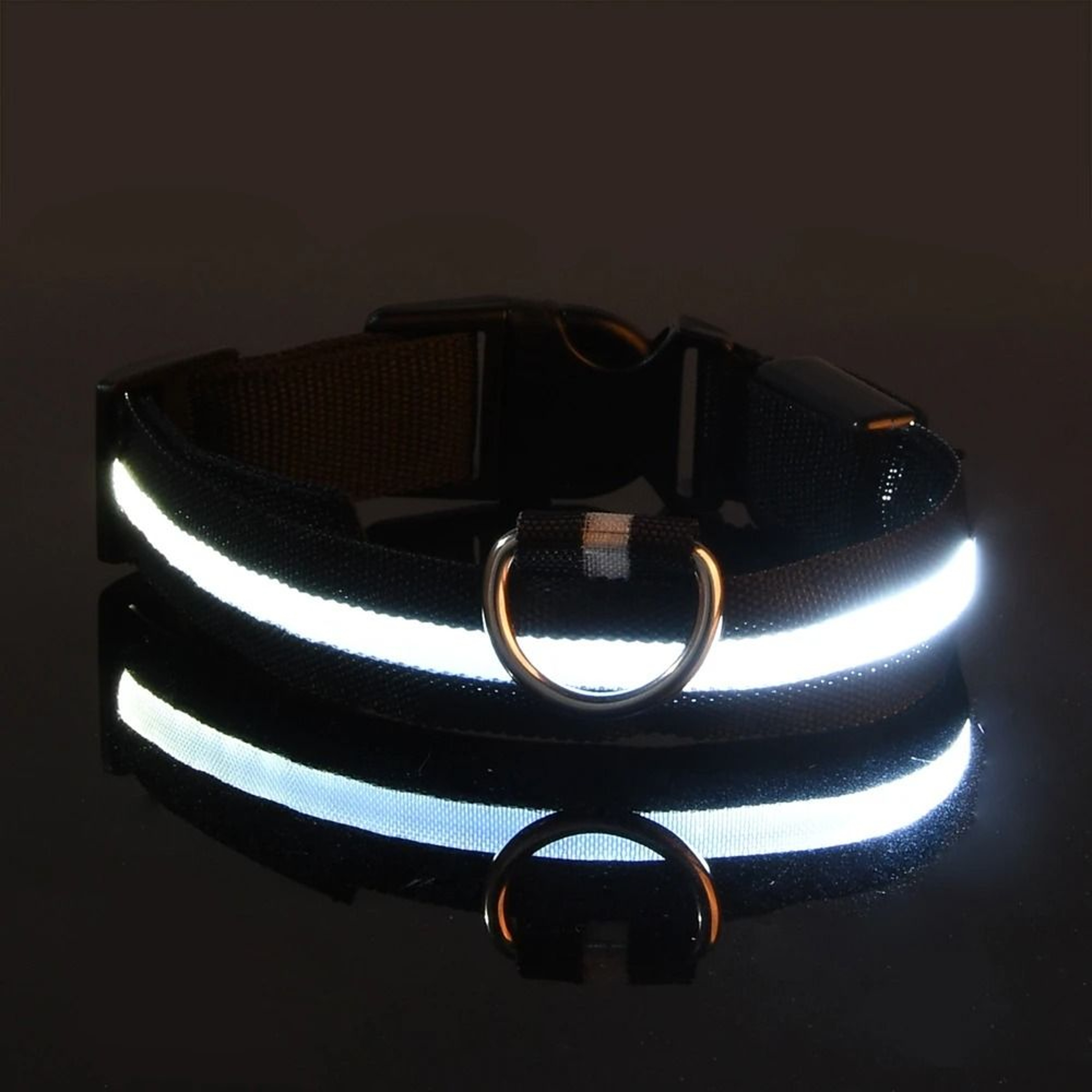 LED Night Safety Glow Dog Collar And Leash Set For Night Walks And Outdoor Use 7