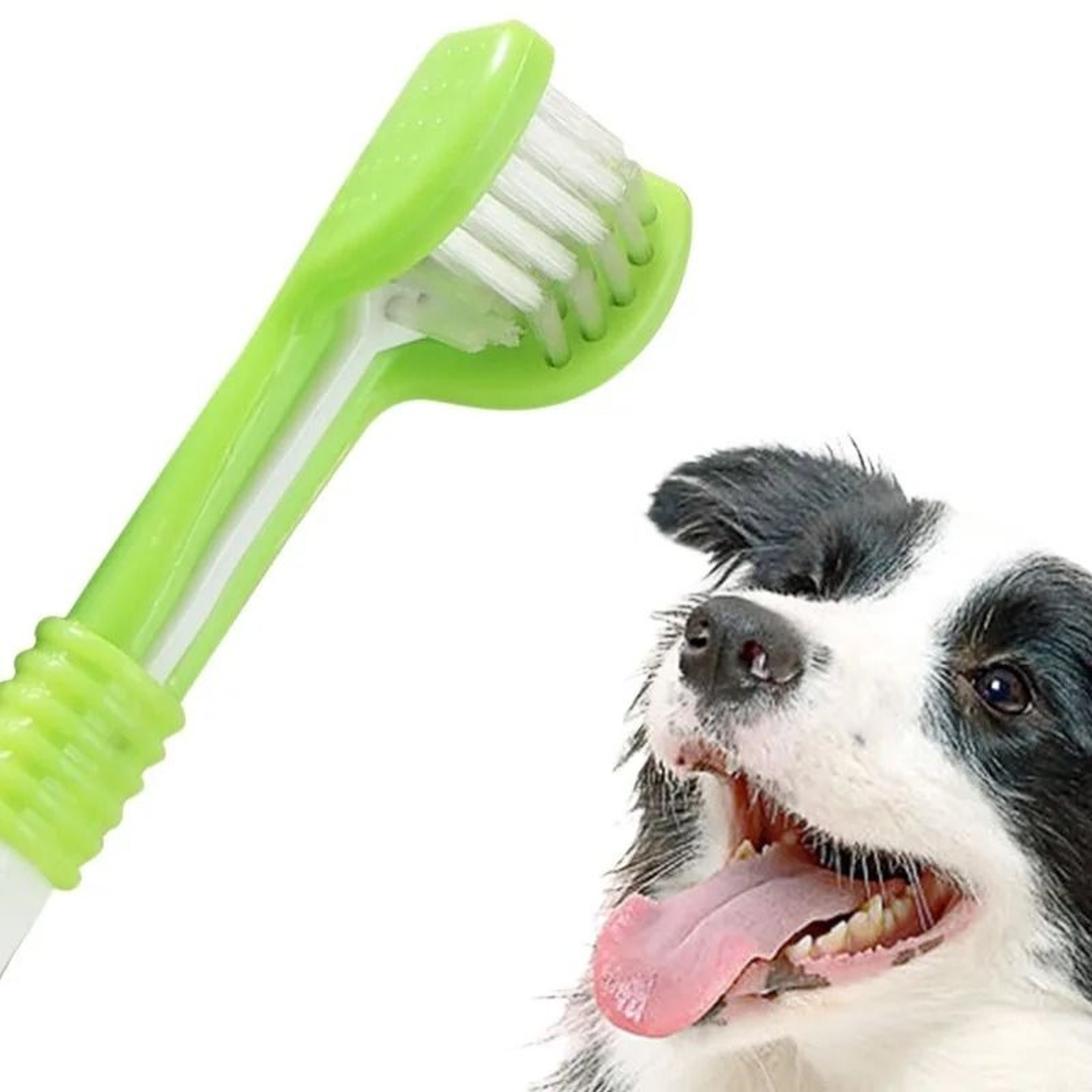 Three Sided Toothbrush For Dogs And Cats 1