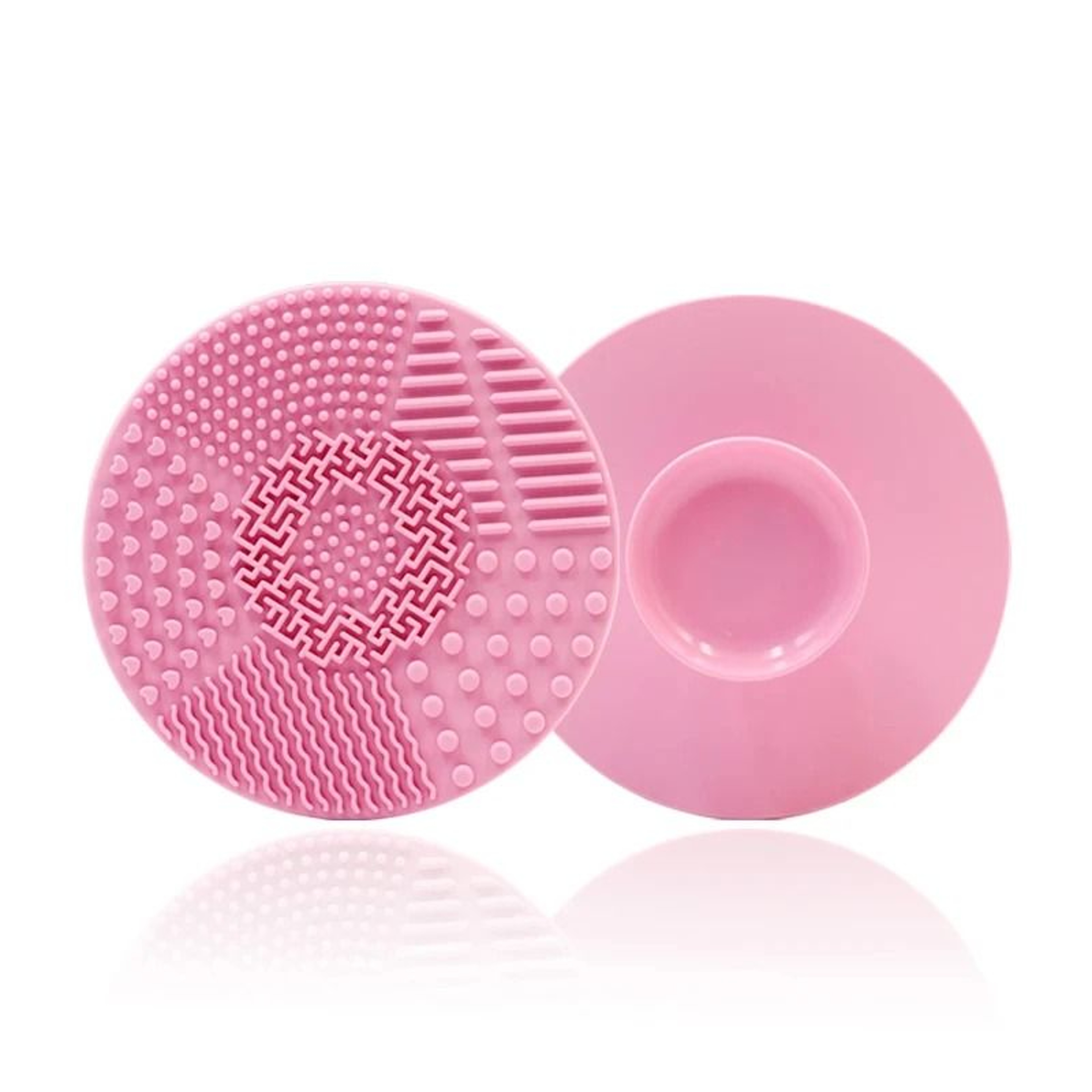 Silicone Makeup Brush Cleaner Bowl And Scrub Pad Set 15