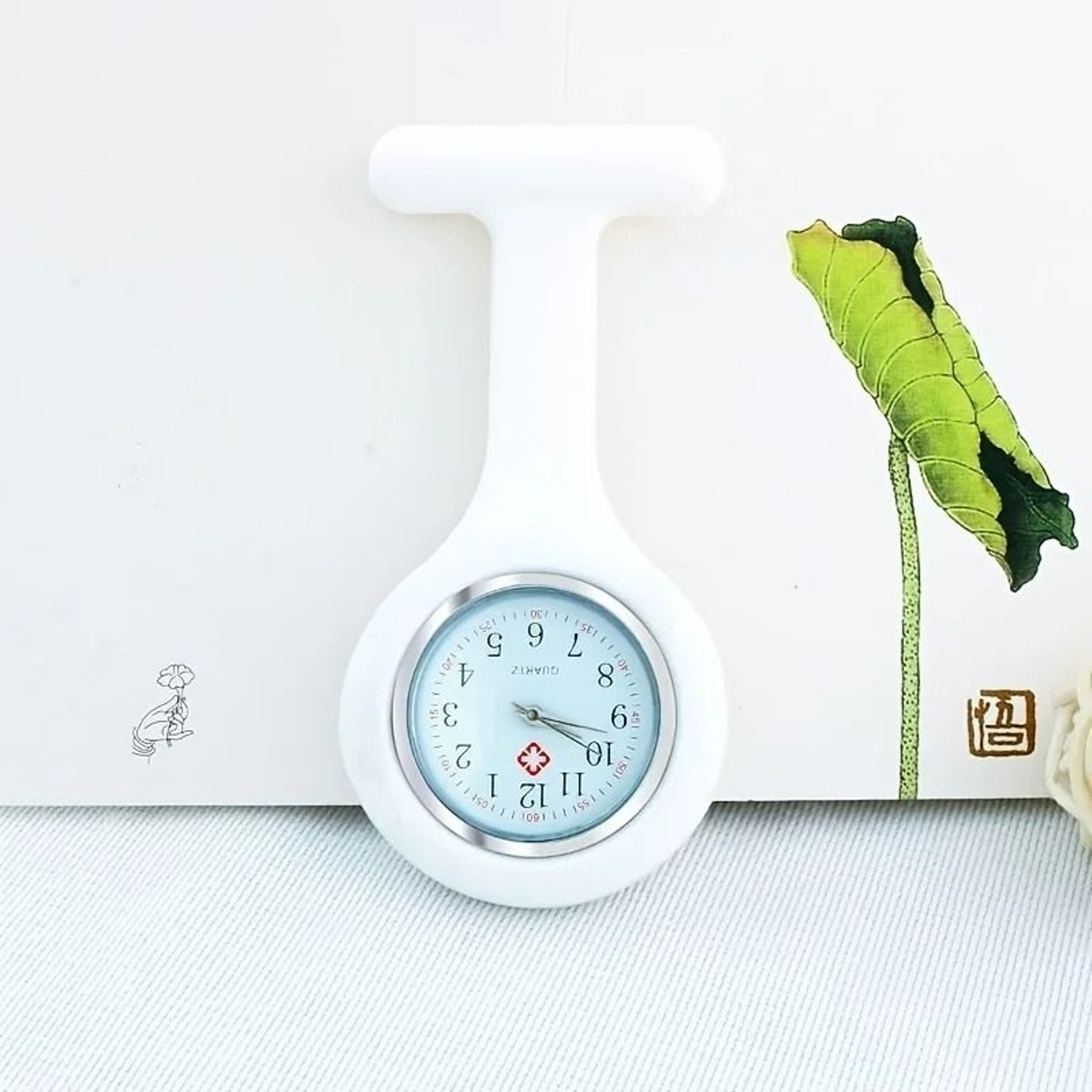 Silicone Nurse Pocket Watch Simple Fashionable  Portable 1