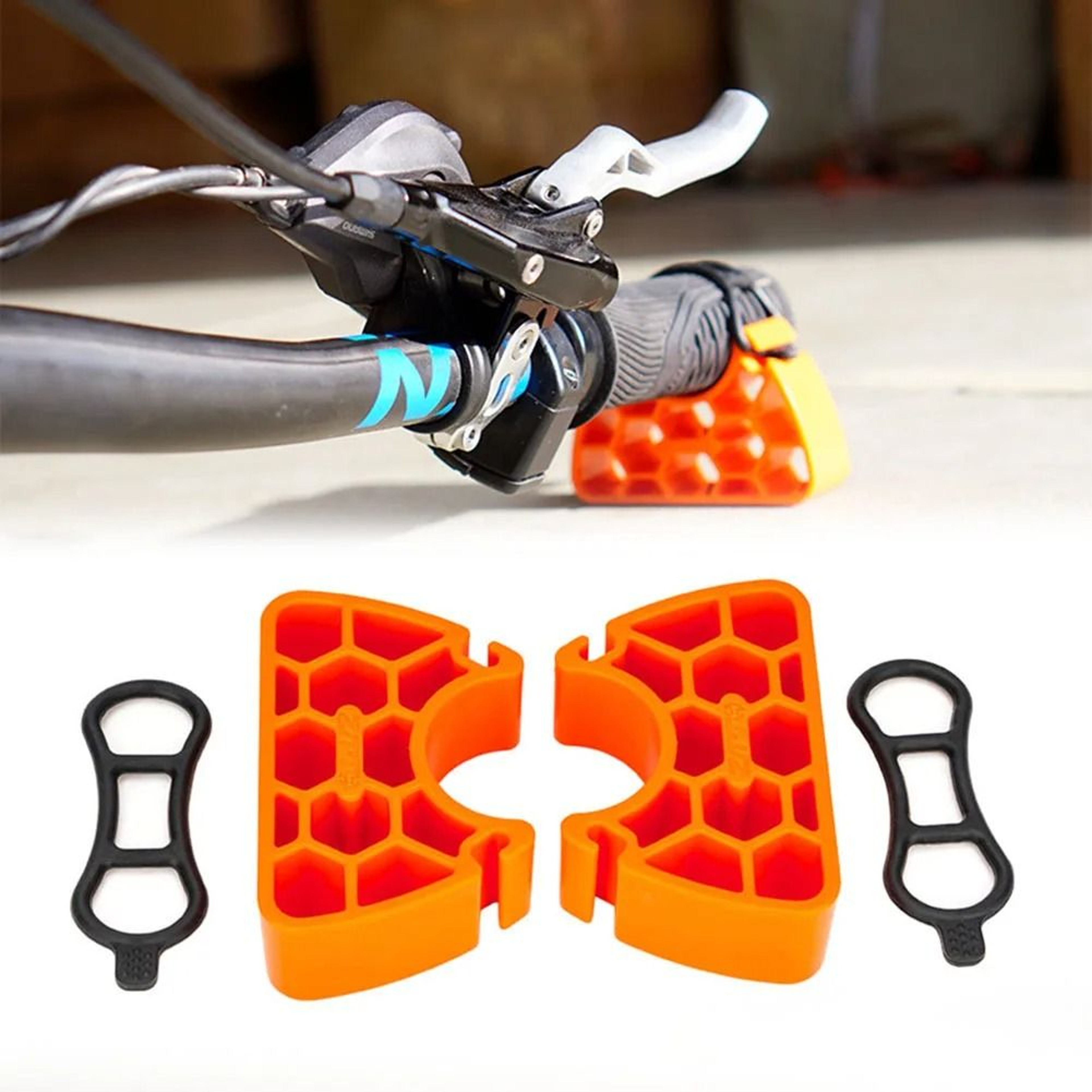 Bicycle Handlebar Bracket Multifunctional Maintenance Stand ClipOn Stabilizer 2