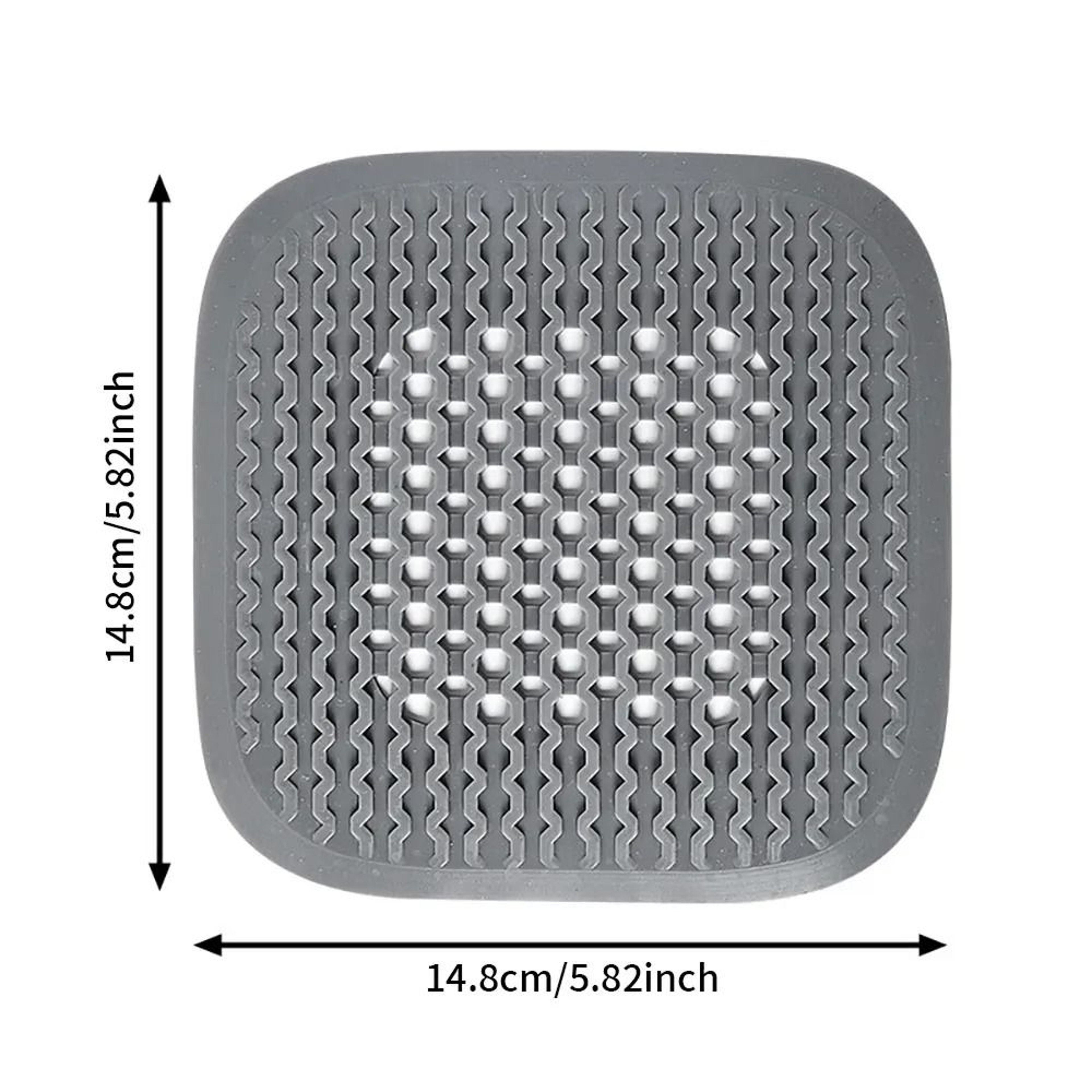 Silicone Floor Drain Hair Filter Catcher For Kitchen Sink Shower Tub 7