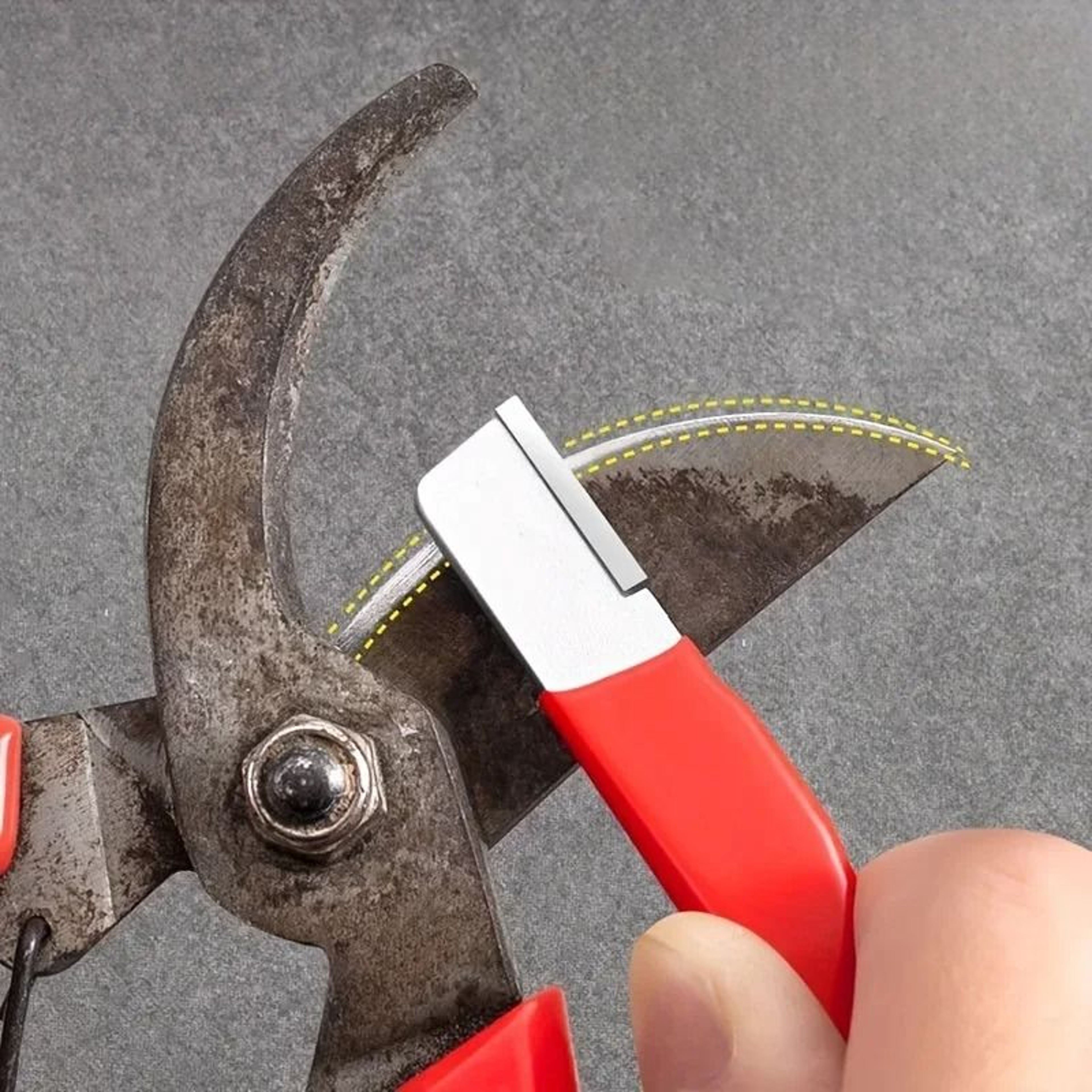 Professional Knife And Scissors Sharpener With Tungsten Diamond And Ceramic Sharpening Stone 0