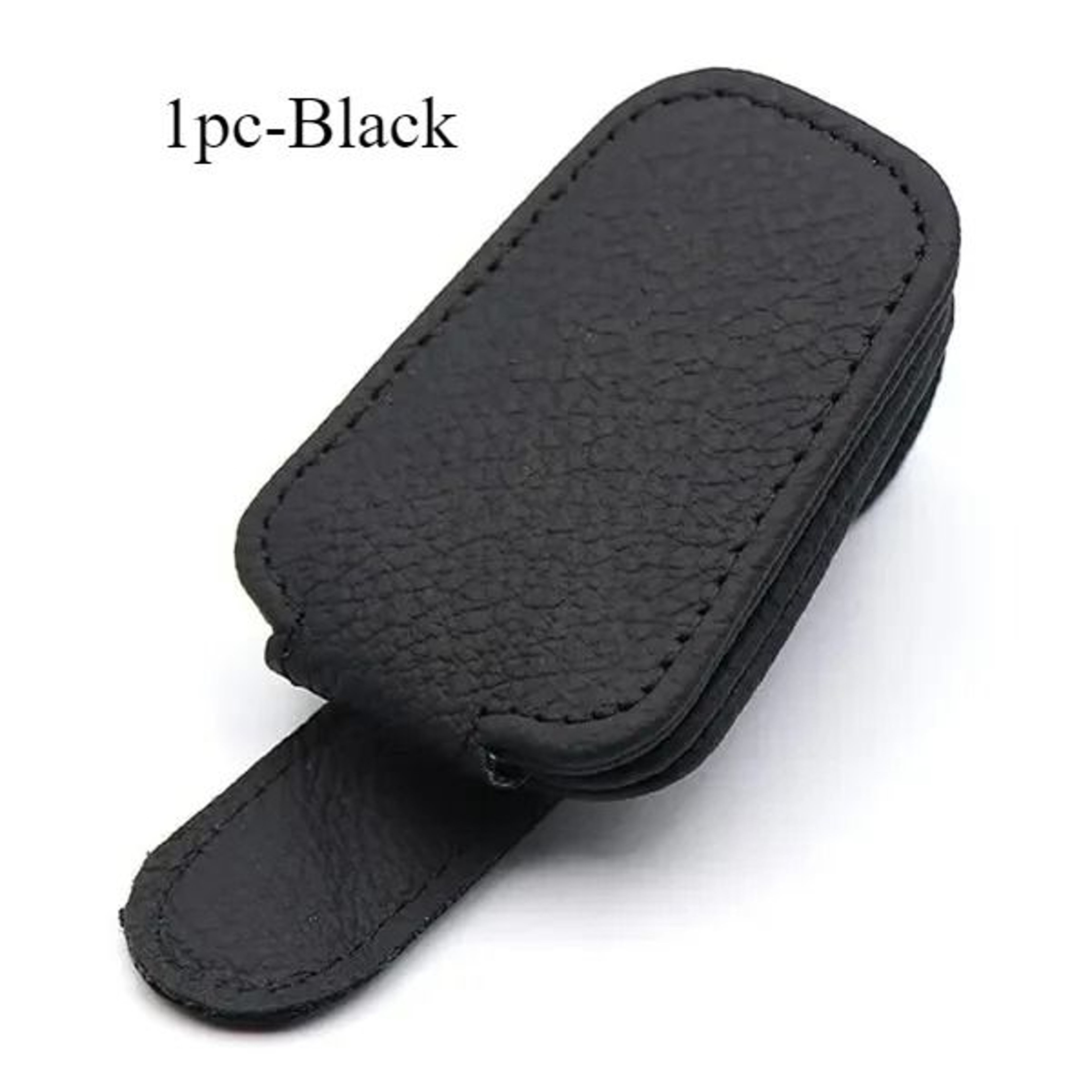 Car Sun Visor Glasses Case And Ticket Card Clip  Auto Interior Organizer 7