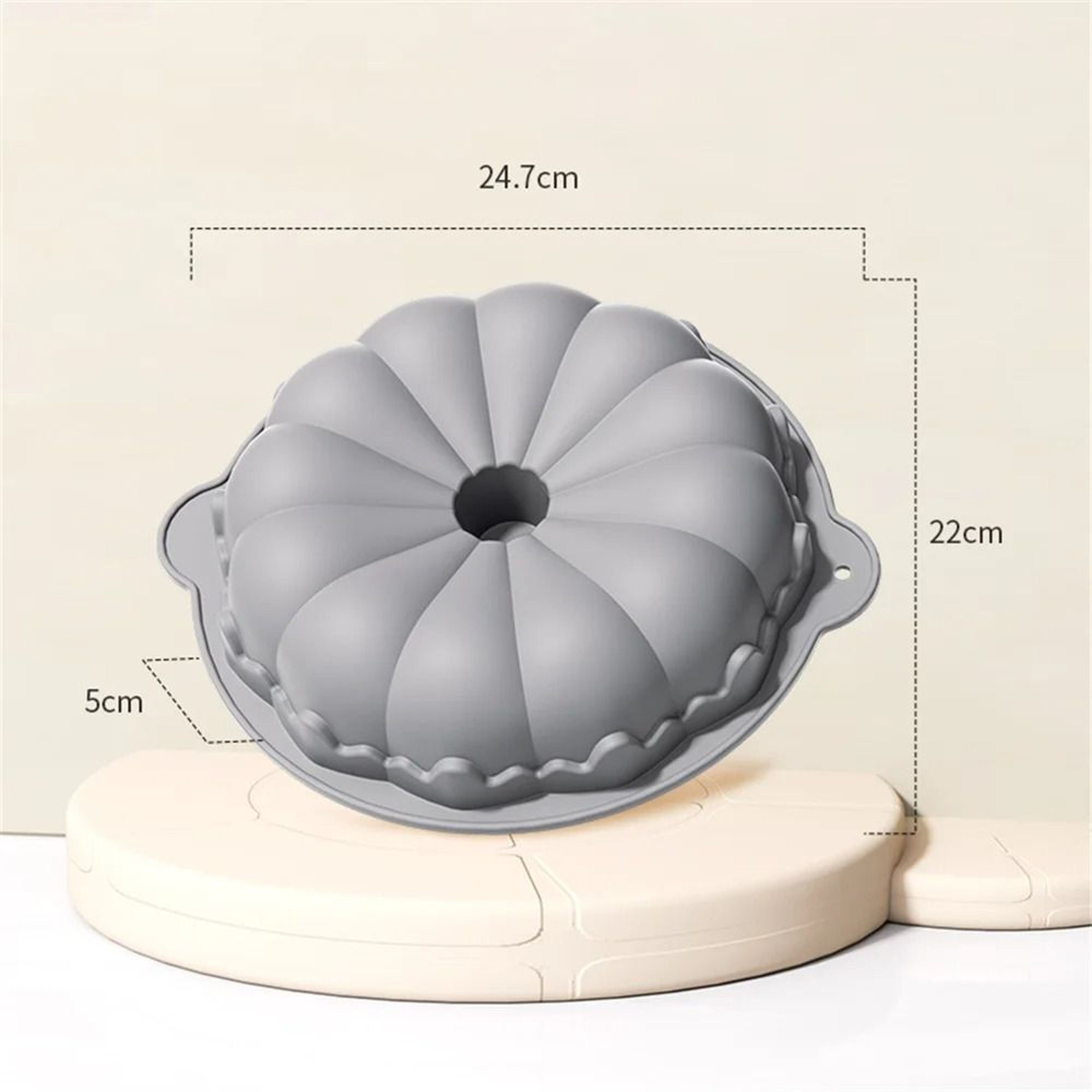 Reusable Silicone Baking Pan For Cakes And Brownies 6