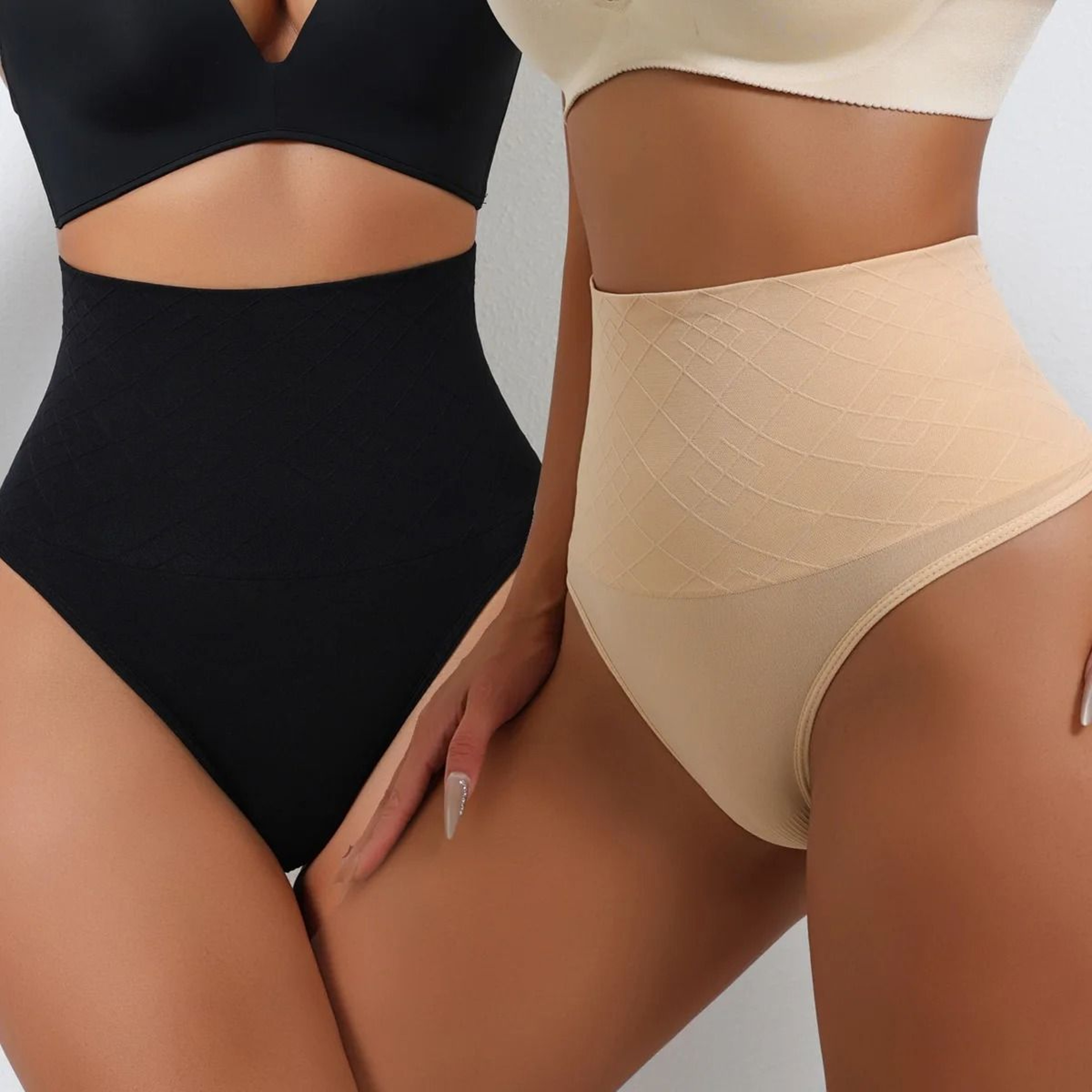 High Waist Seamless Tummy Control Thong For Women 2
