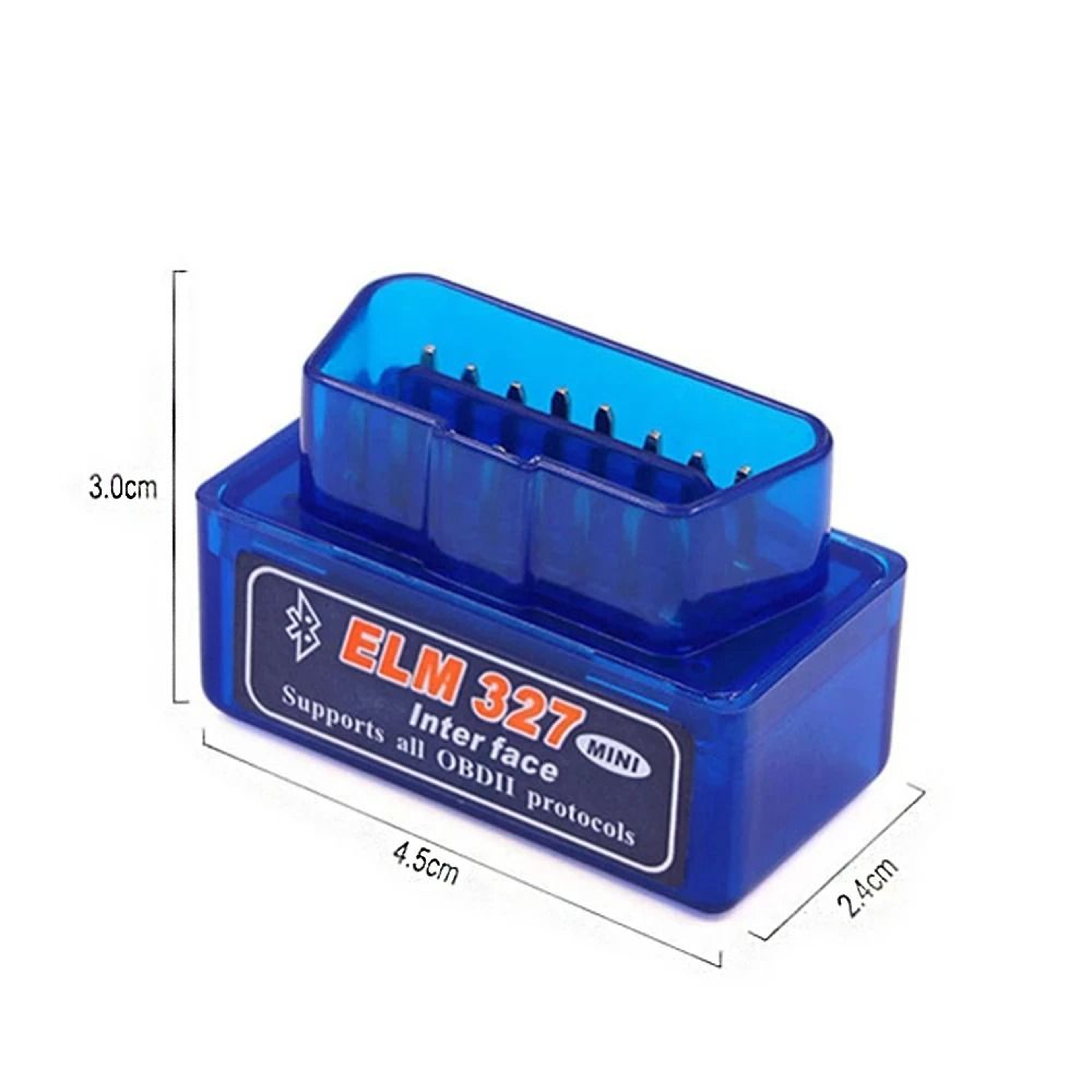 Bluetooth OBD2 Car Diagnostic Scanner With 16Pin Interface For Android Devices 4