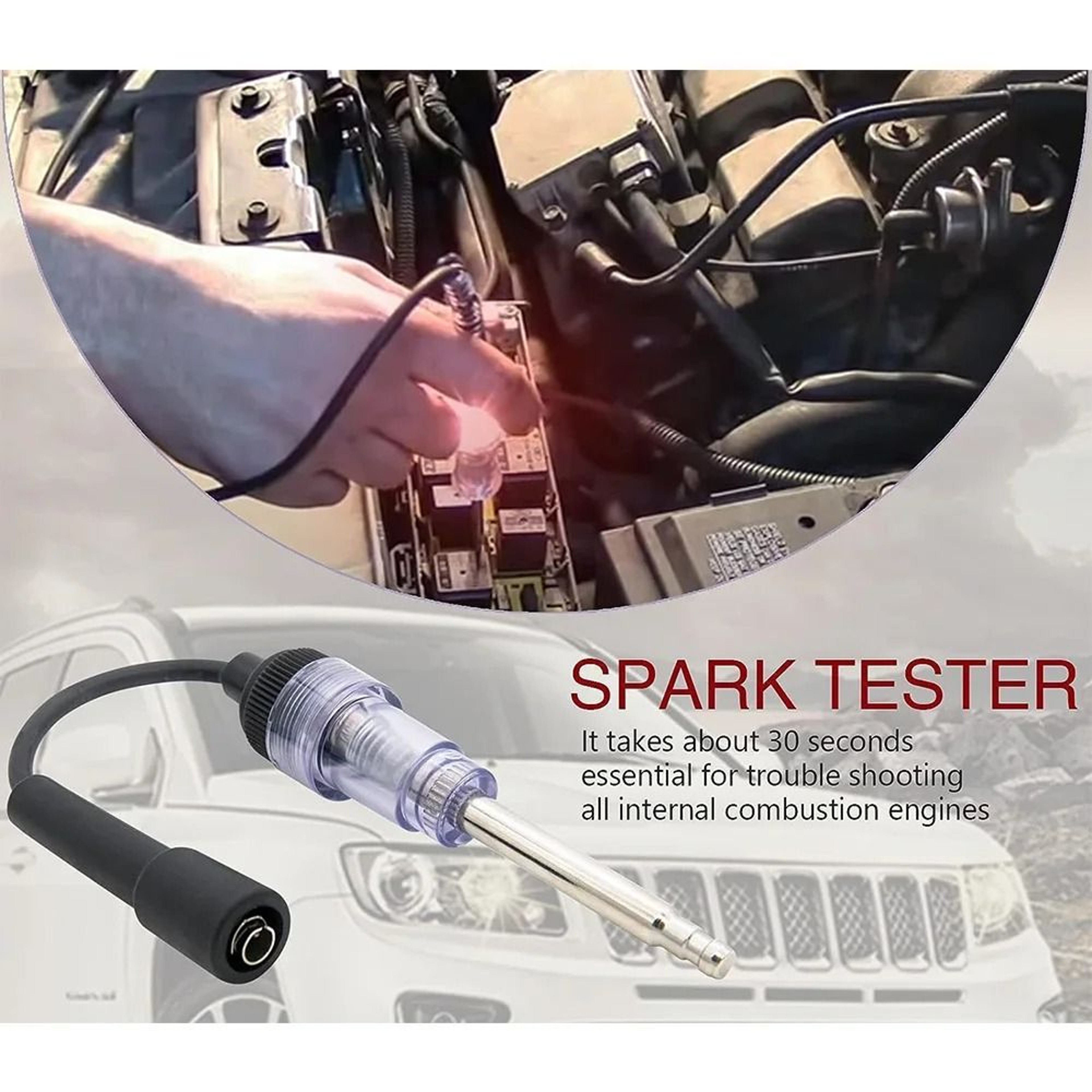 Spark Plug Testing Kit For Engine Ignition Diagnostics 5