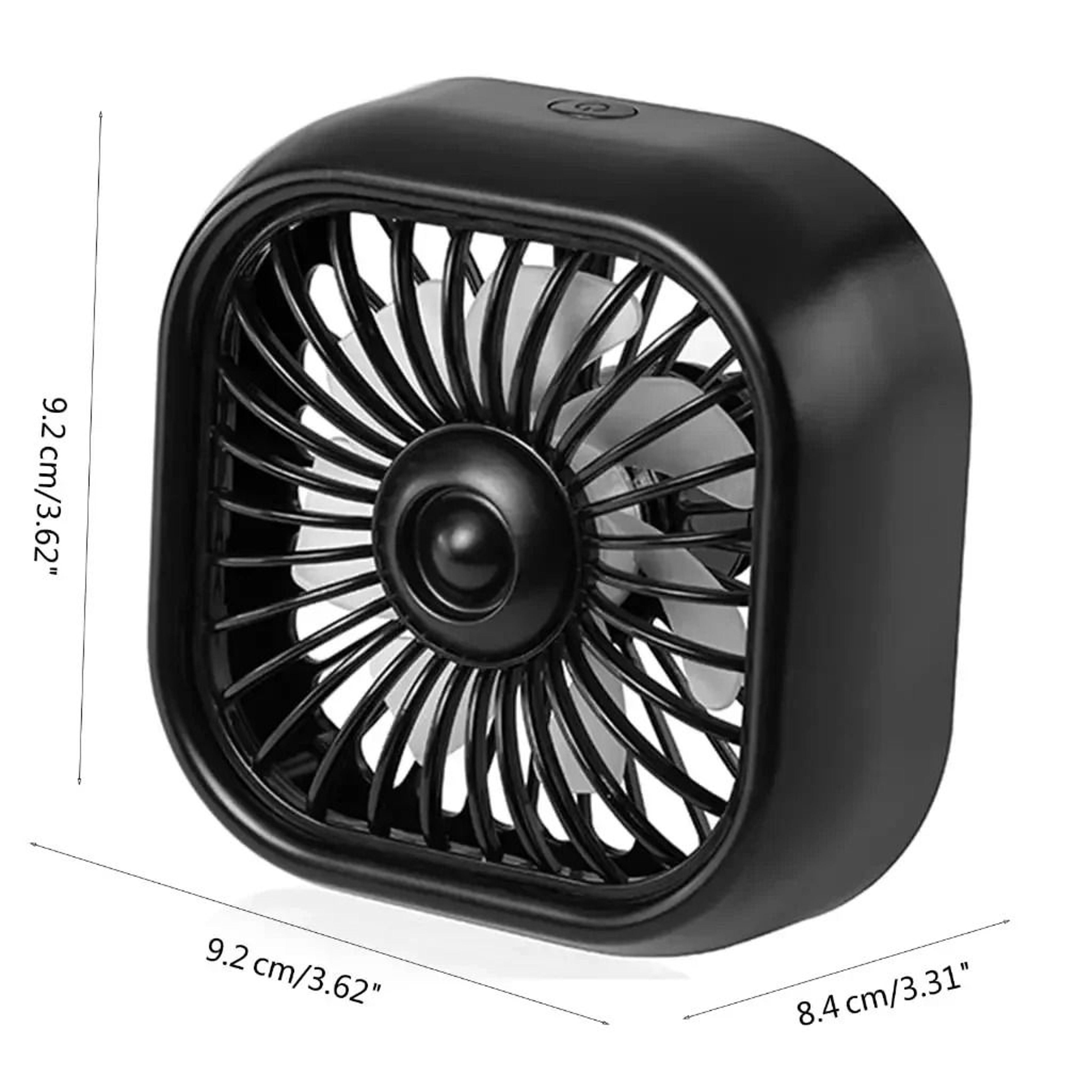 Mini Car Vent Fan USB Powered Portable Cooling Clip 5