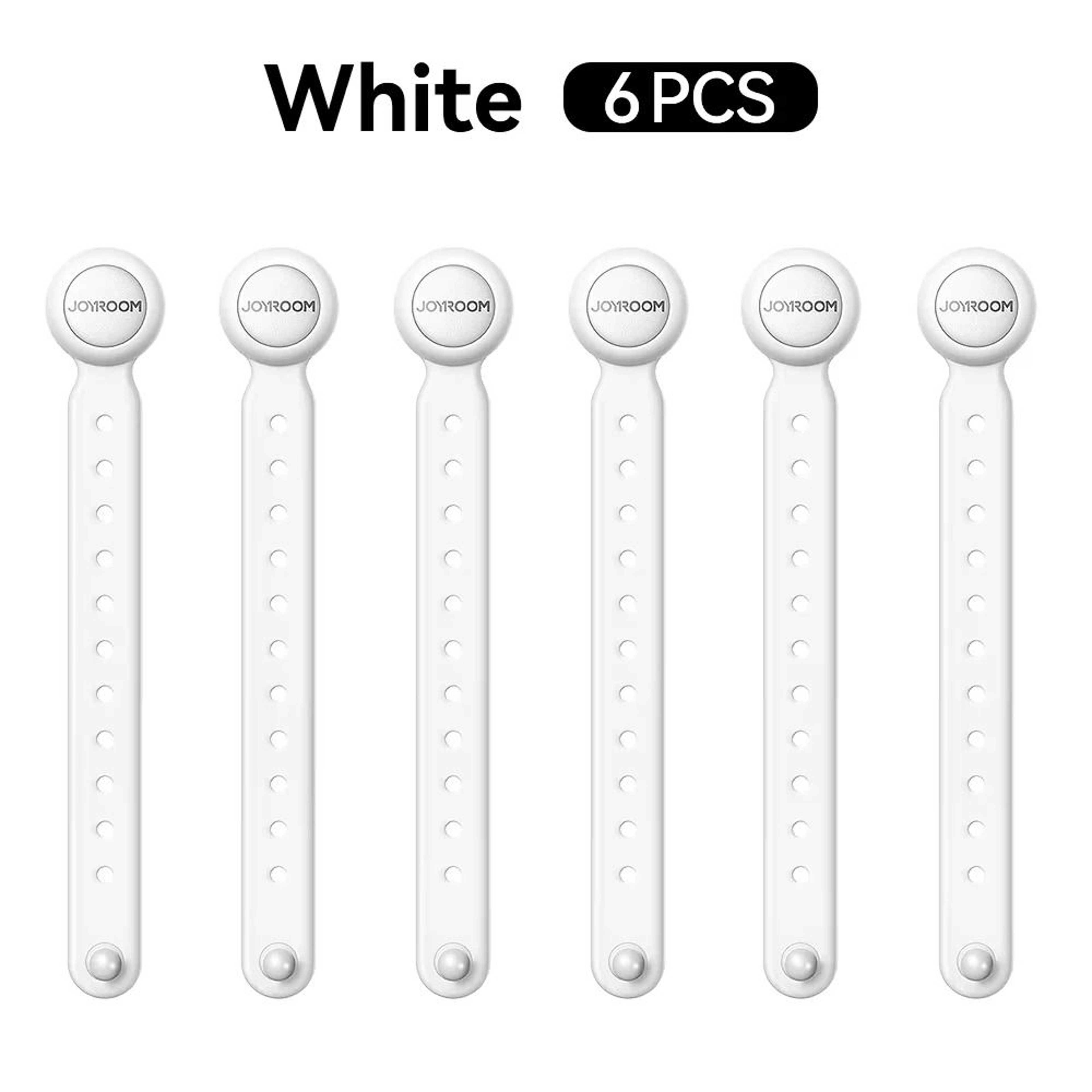 Magnetic Cable Management Ties Wire Organizer Set 6 Pack 6