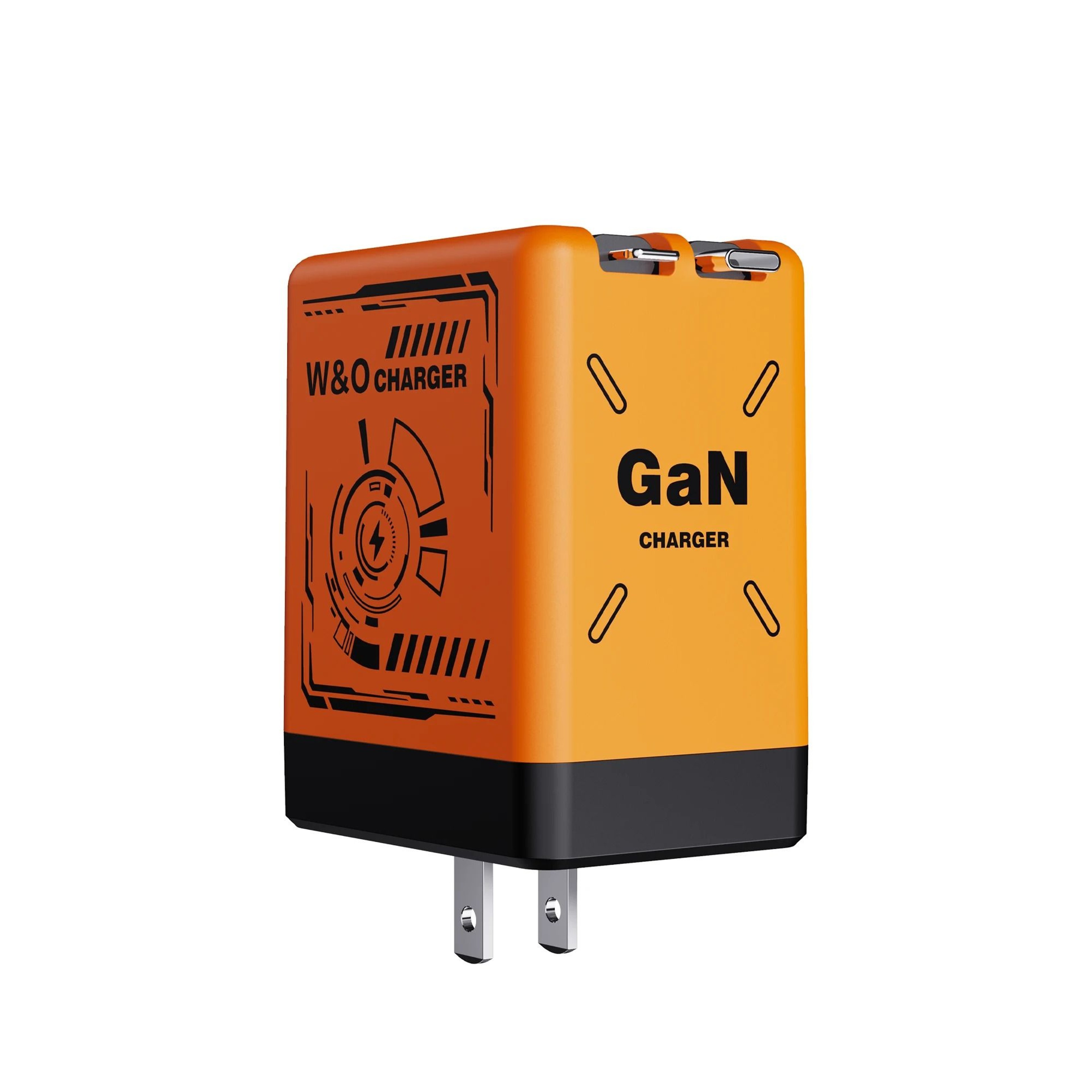 2 In 1 GaN 120W Fast Charger With Retractable TypeC And Lightning Cable 8