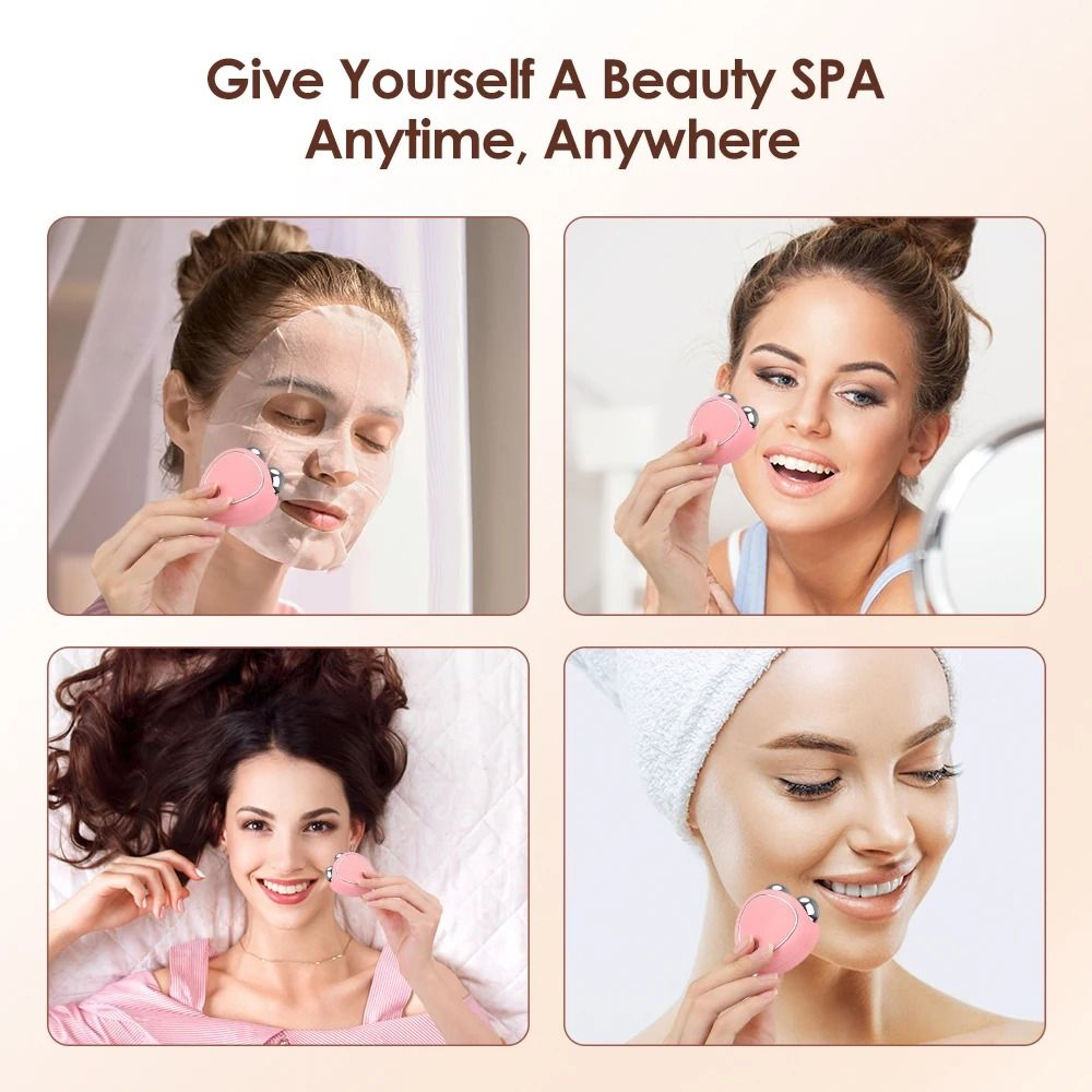 Portable Electric Face Lift Roller Massager For Skin Tightening 5