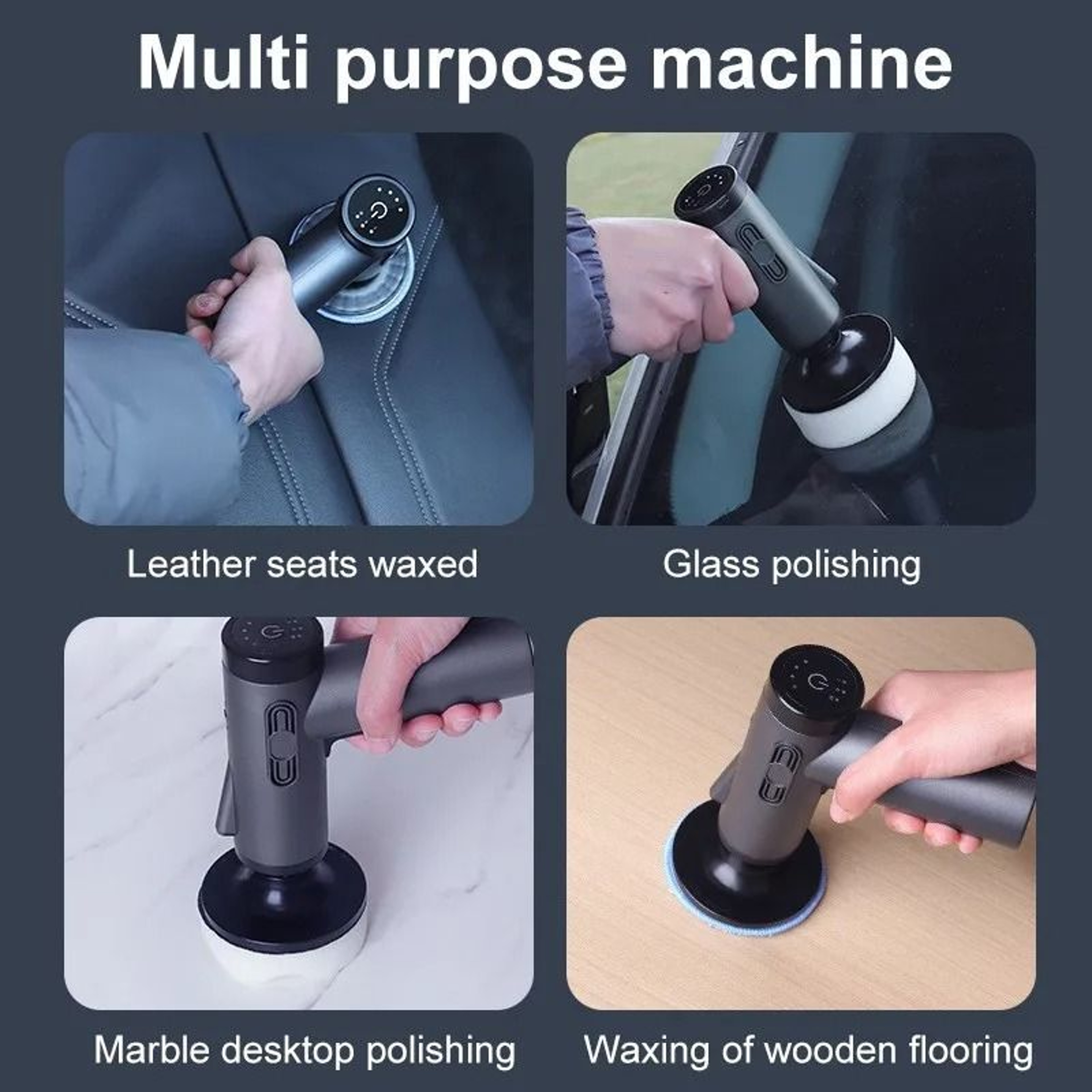 Handheld Wireless Car Polisher For Waxing And Body Cleaning 1