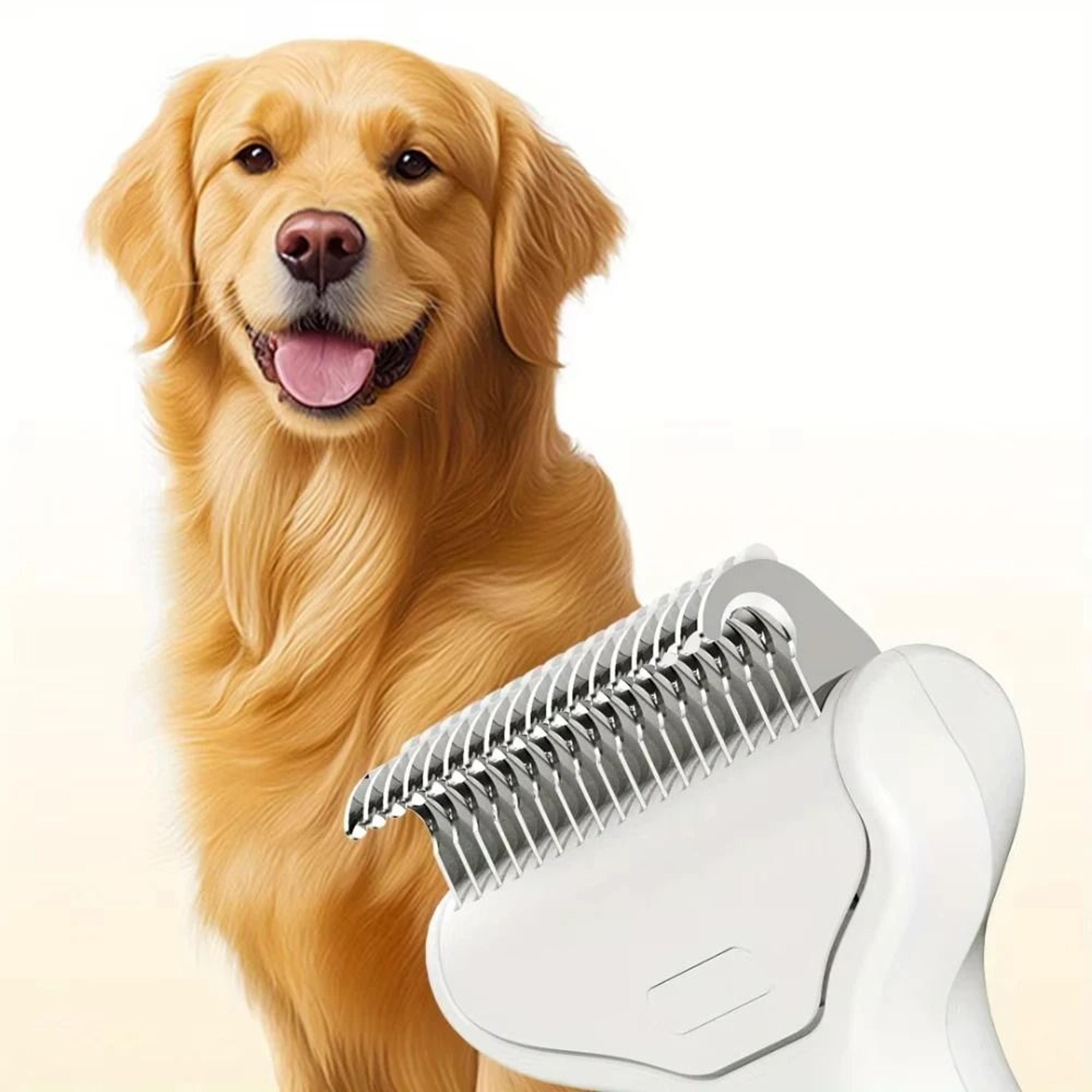Stainless Steel Dog Hair Removal Brush And Comb Pet Grooming Tool 5