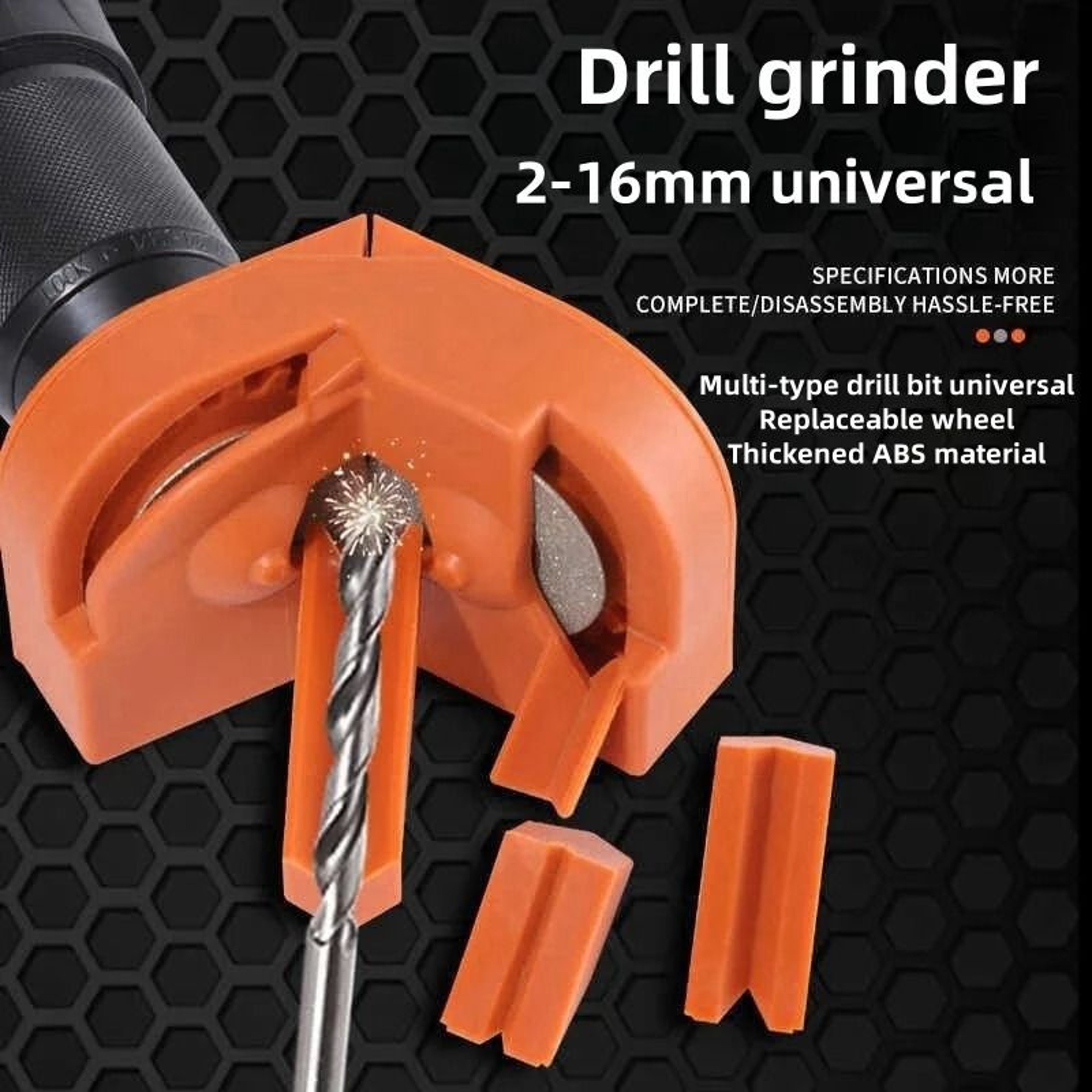 Multipurpose Drill Bit Grinding Sharpener For Electric Impact Drills 0