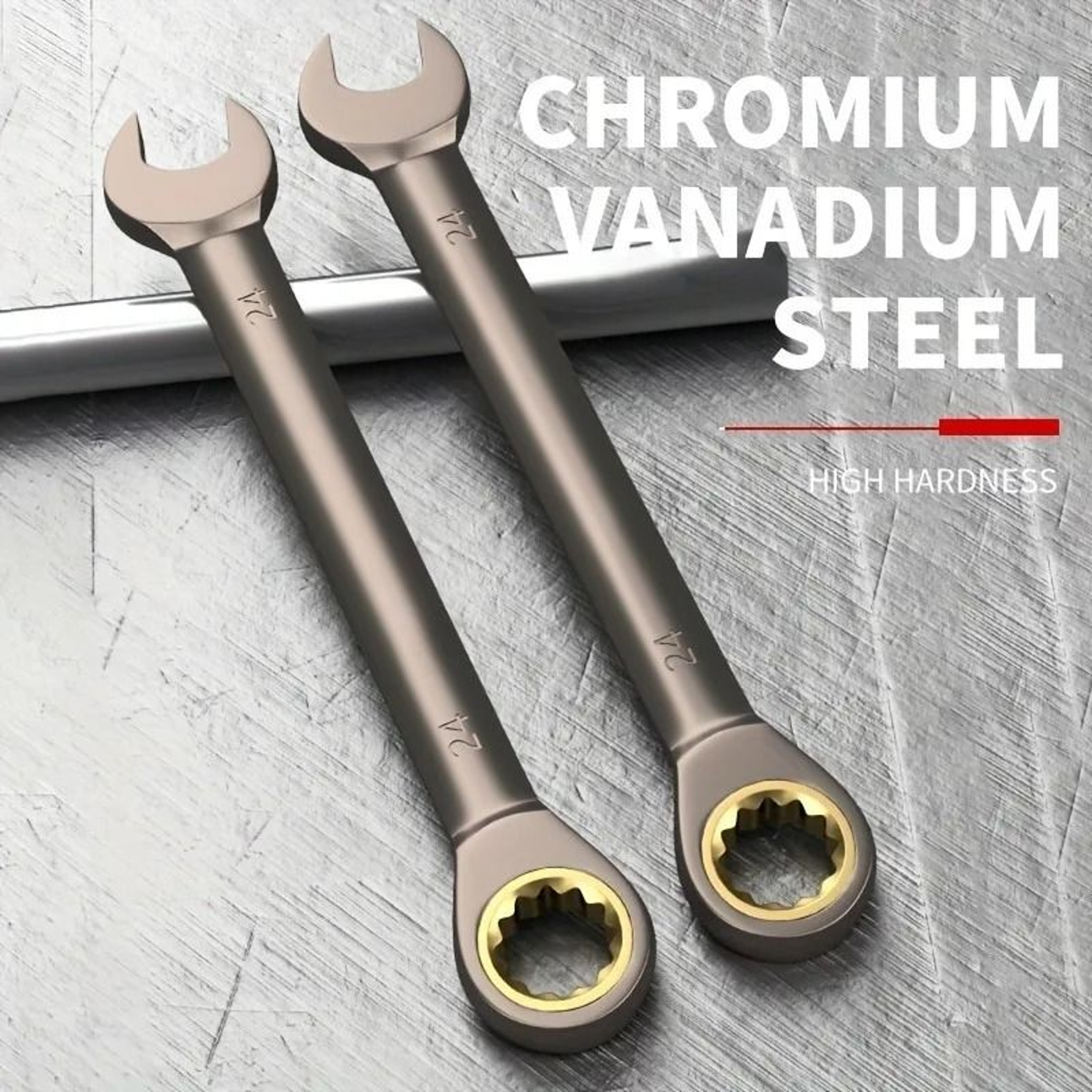 Dual Purpose Ratchet Wrench Open Spanner For Professional Auto Repair 1