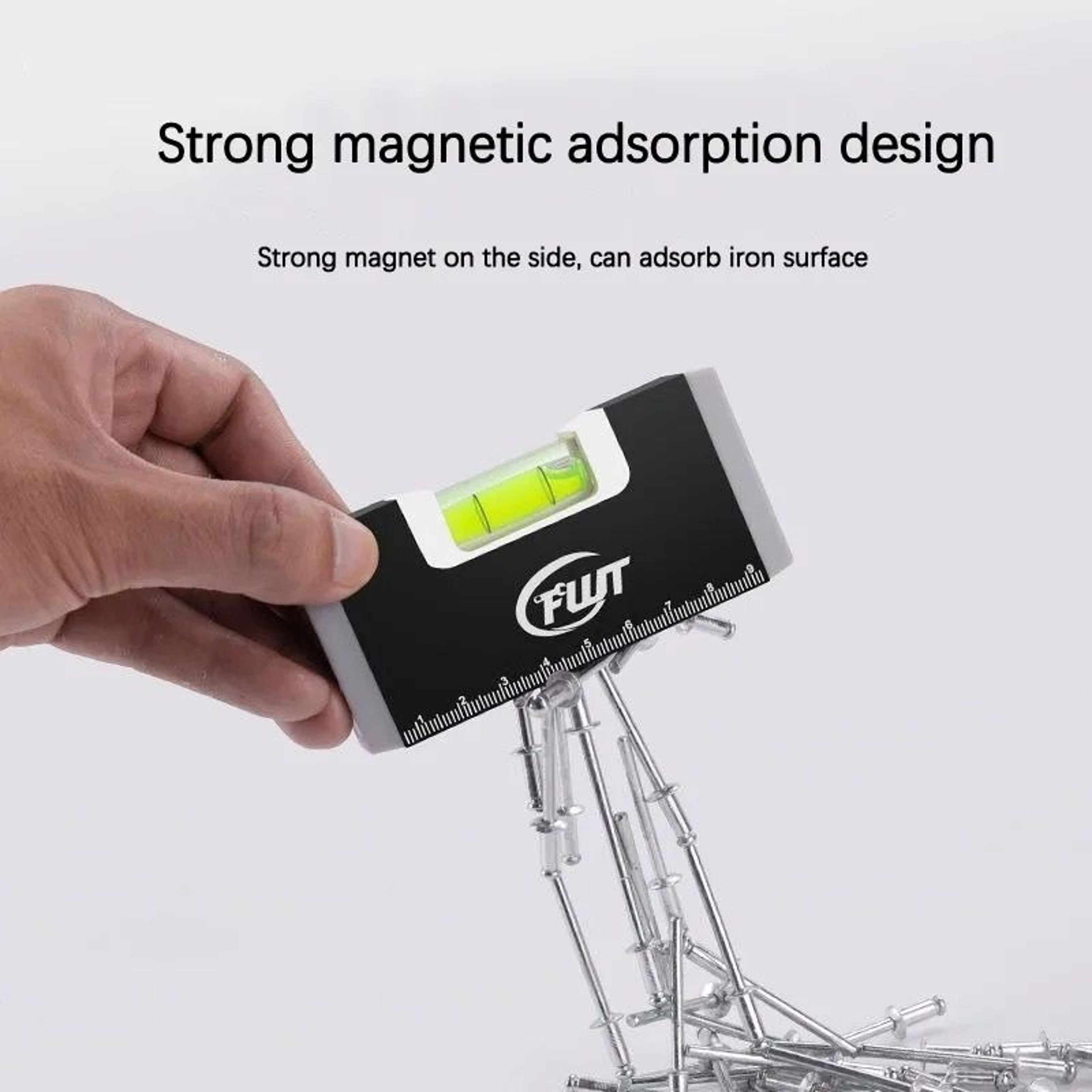 Mini High Precision Magnetic Water Level Gauge Aluminum Alloy Construction 3