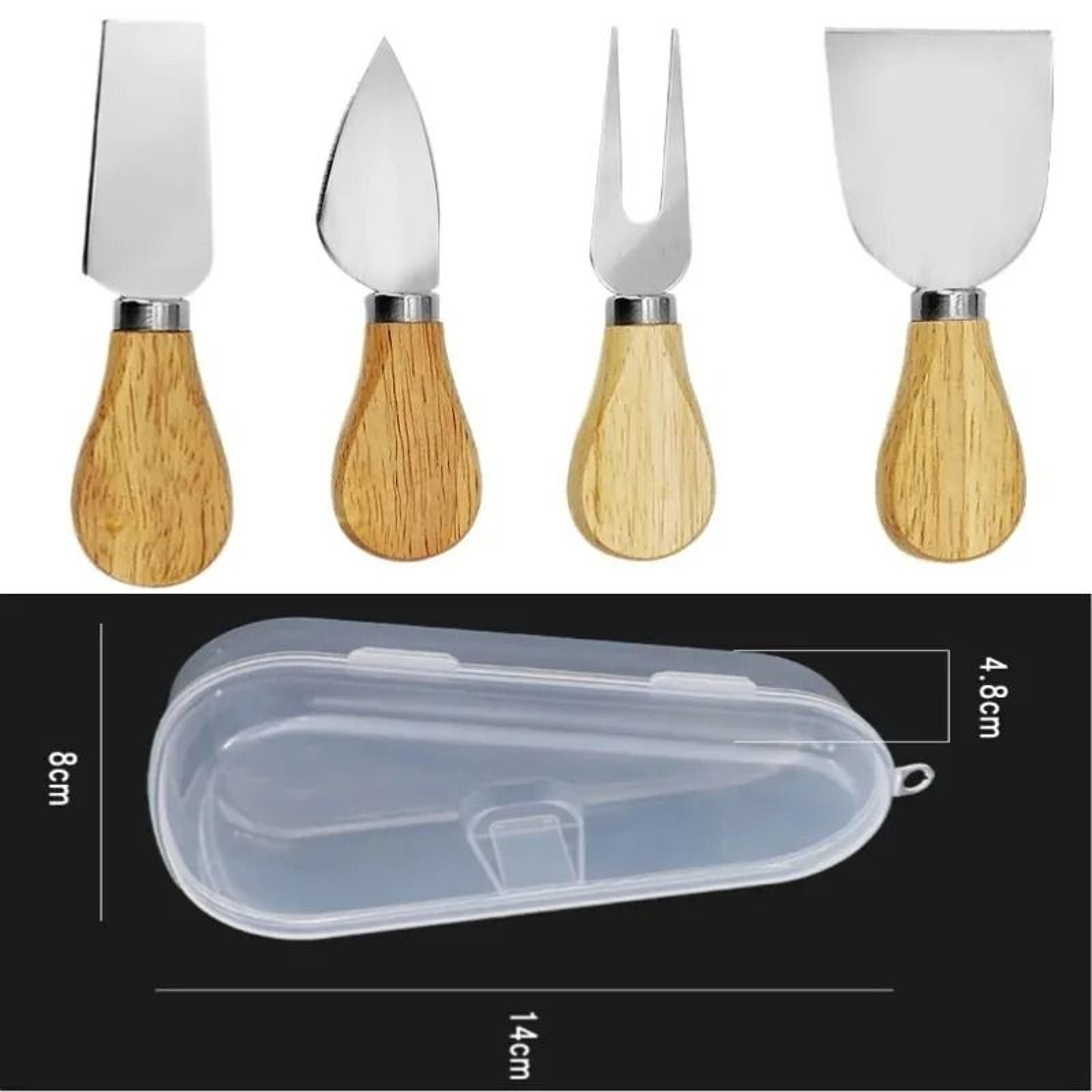 Stainless Steel Vegetable Peeler With Wooden Handle For Fruits And Vegetables 7