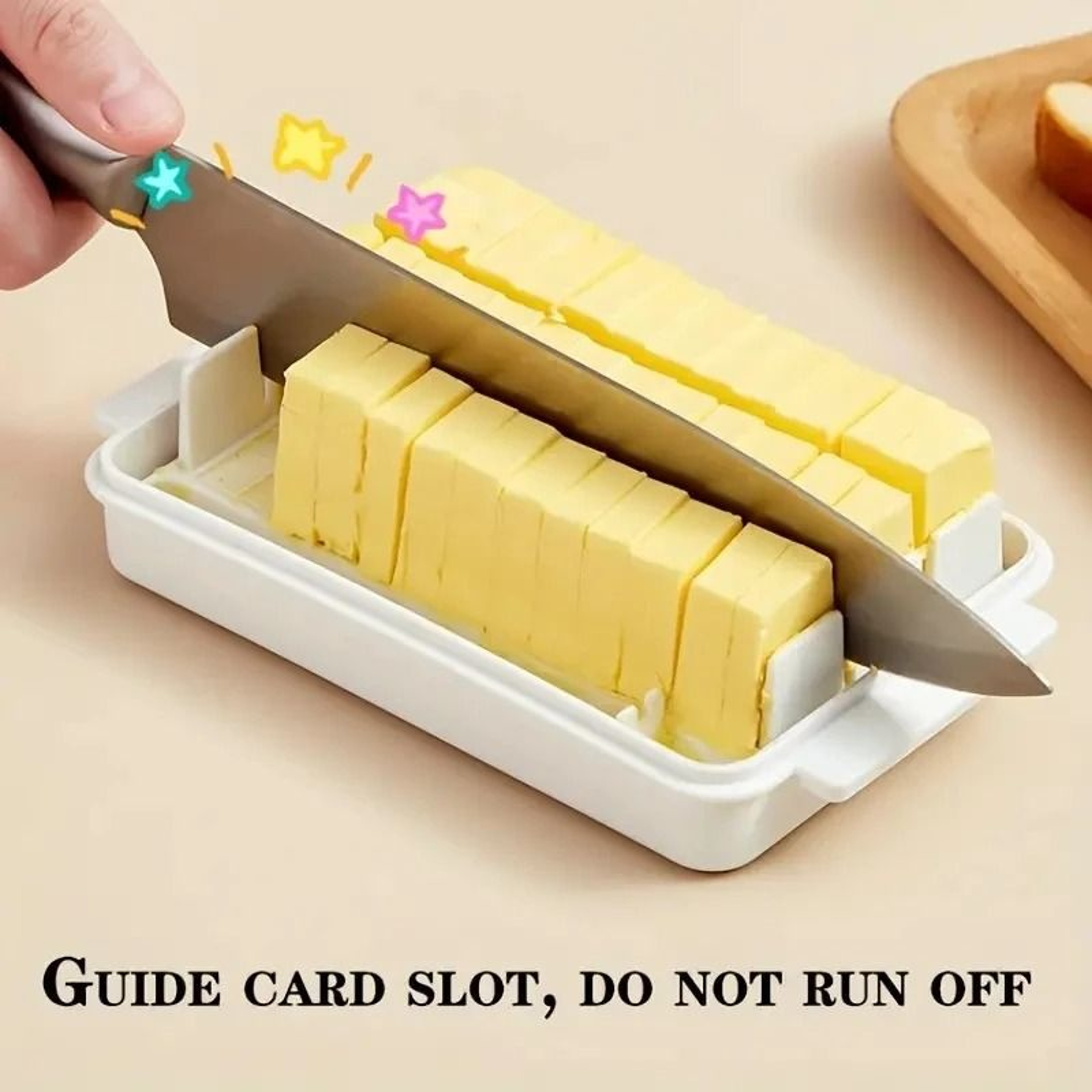 Butter Cutter And Storage Box With Lid 1