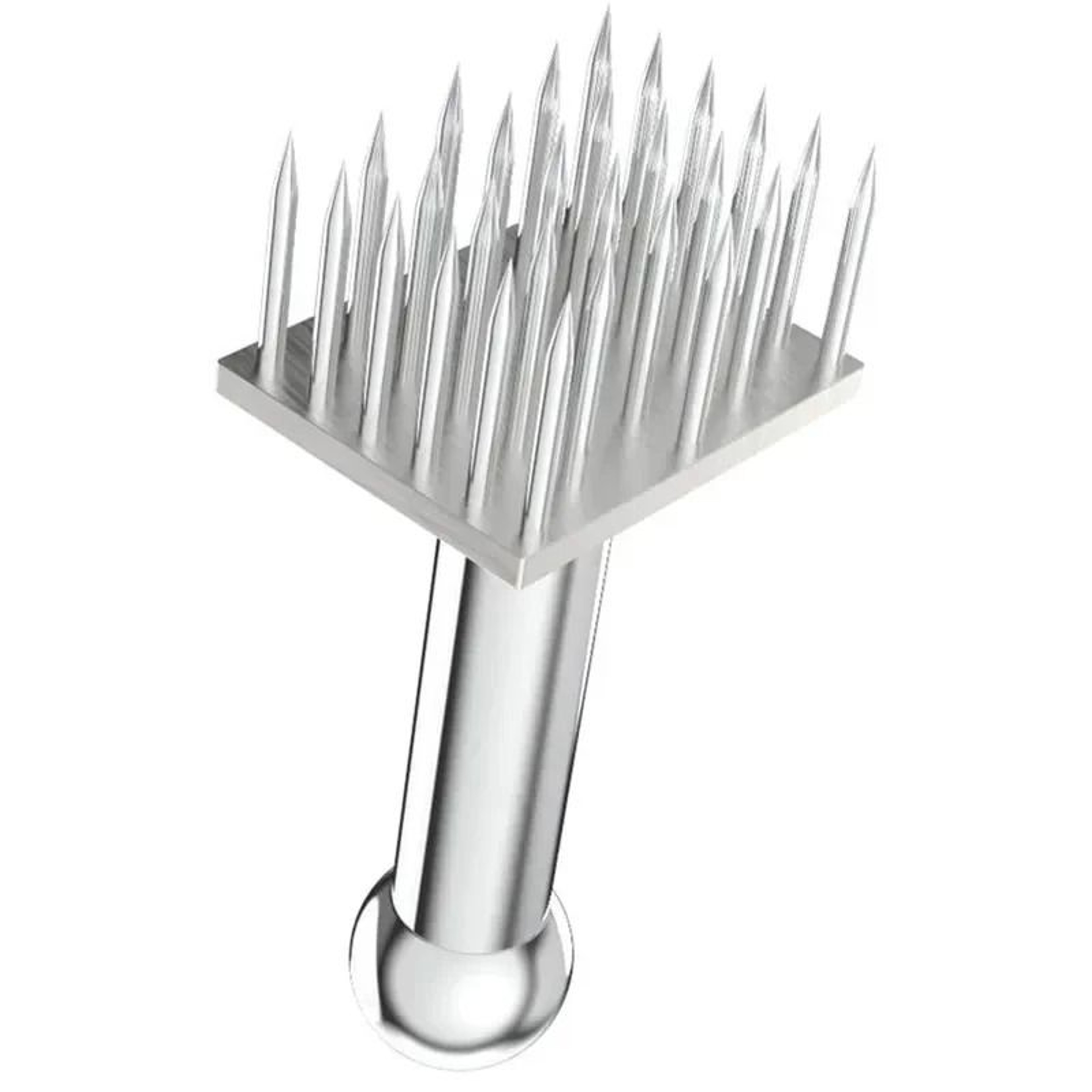 Stainless Steel Meat Tenderizer Needle With Wooden Handle 3
