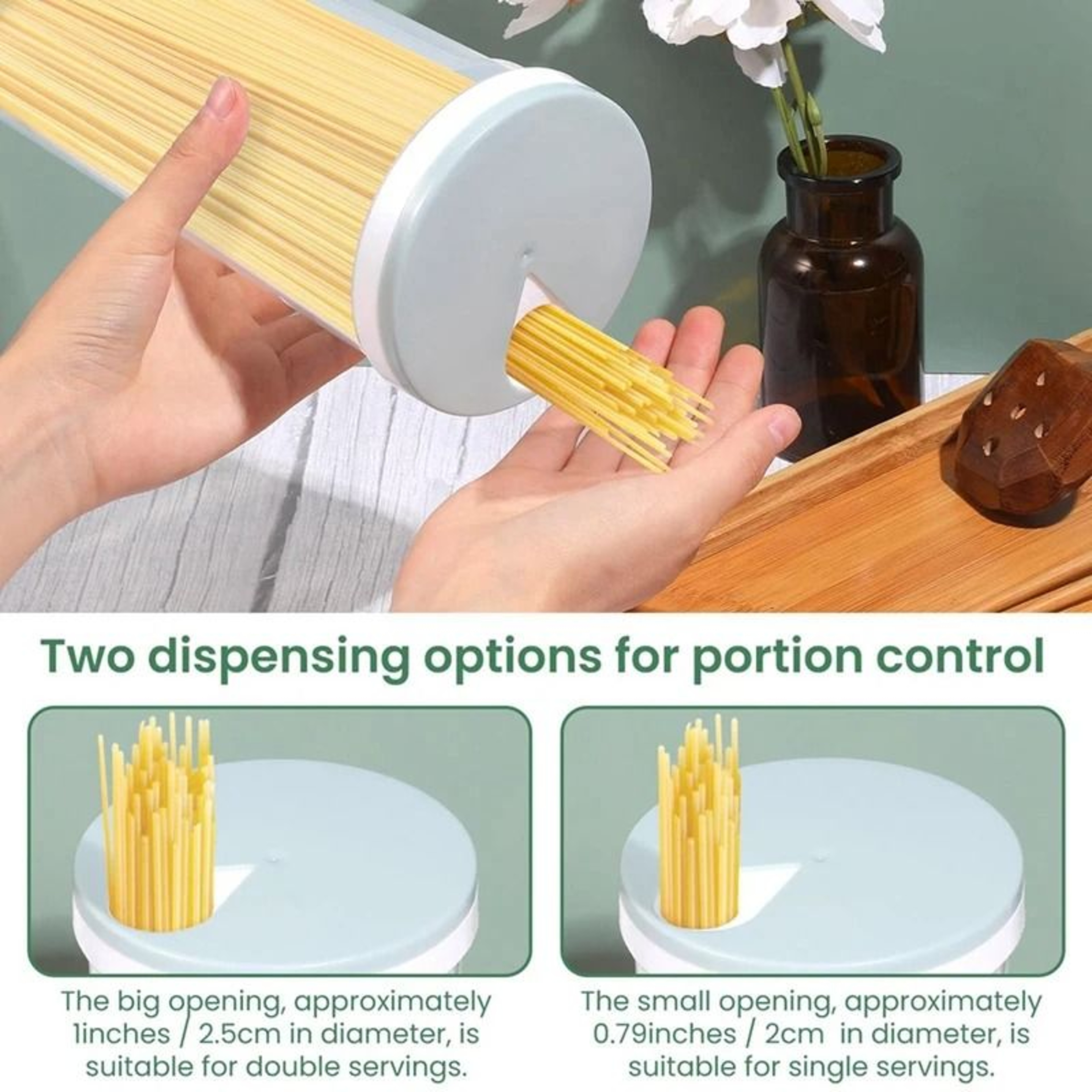 Food Grade Plastic Pasta Storage Container With Locking Lid 3