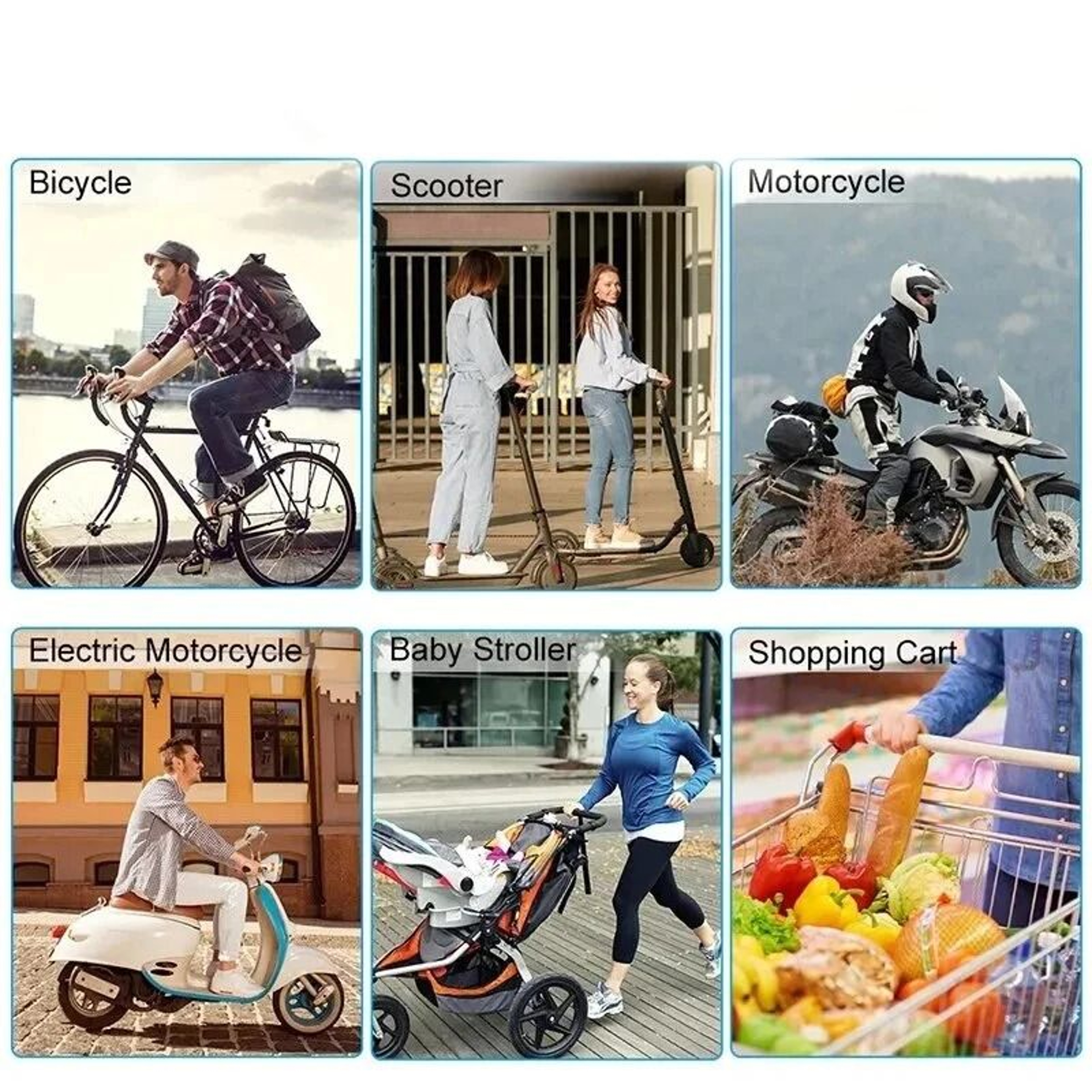 Universal 360 Degree Rotatable Bike Motorcycle Phone Holder 2