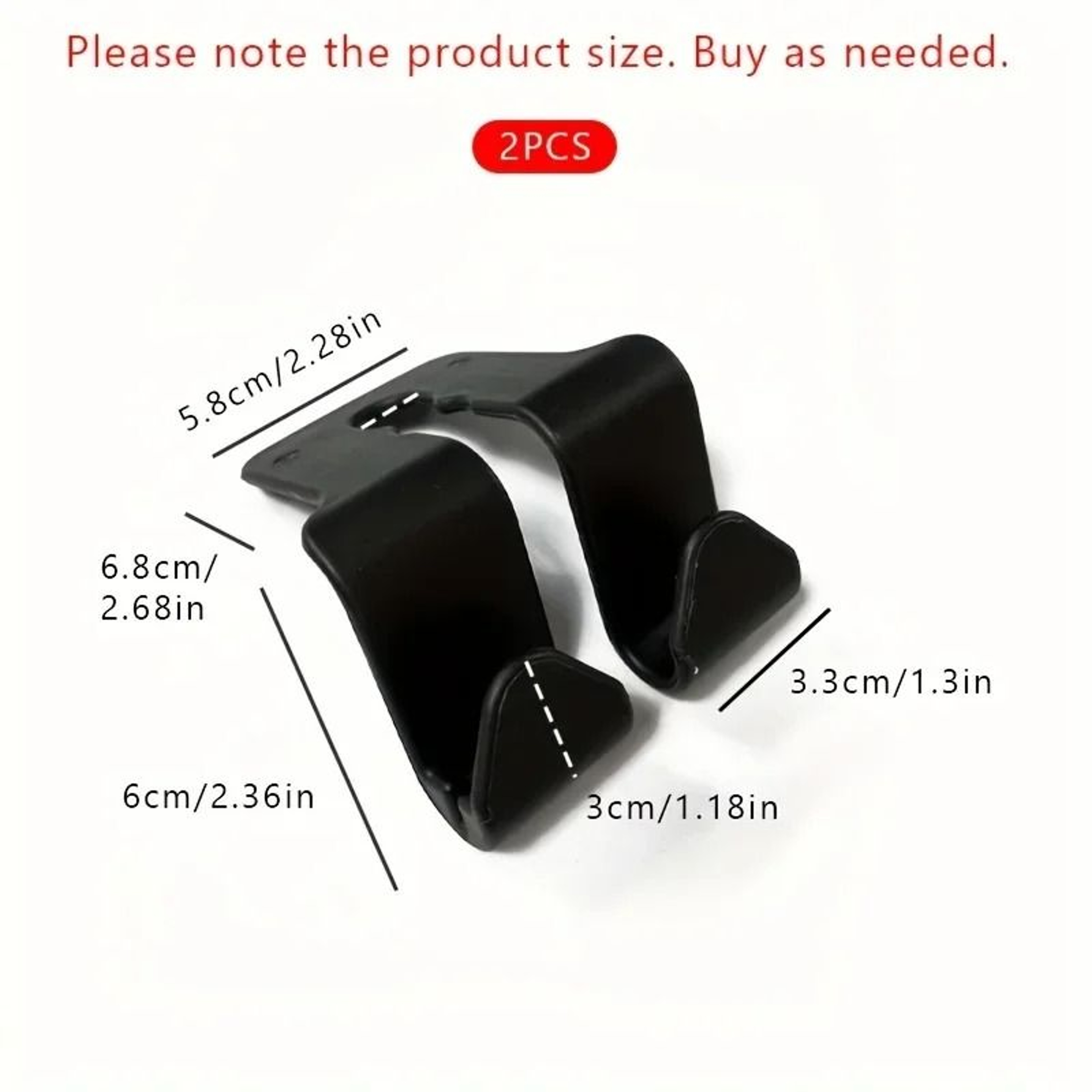 Multi Function Double Hook Car Seat Back Storage Organizer Two Pack 1