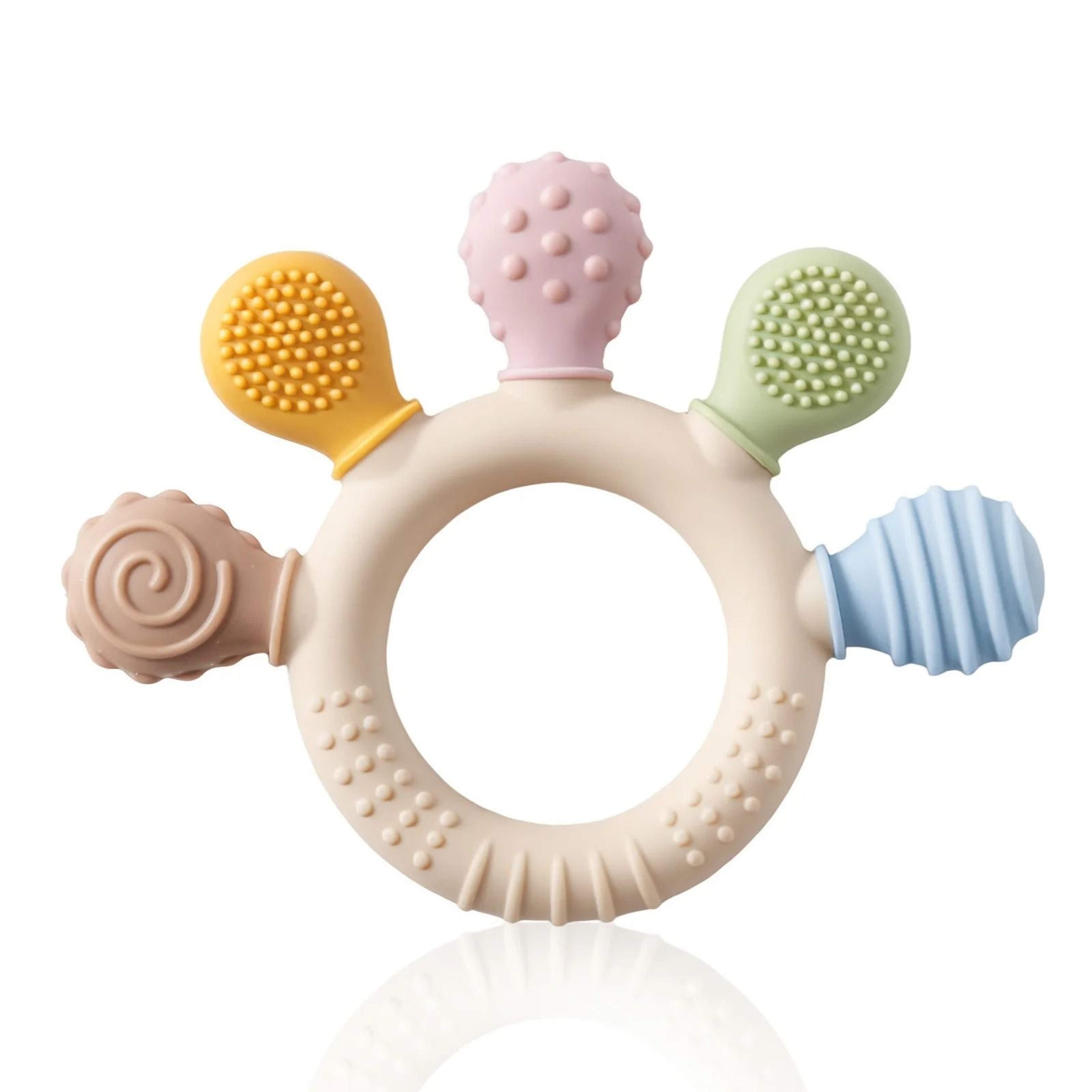 Silicone Montessori Educational Teether And Track Maze Baby Toy 12