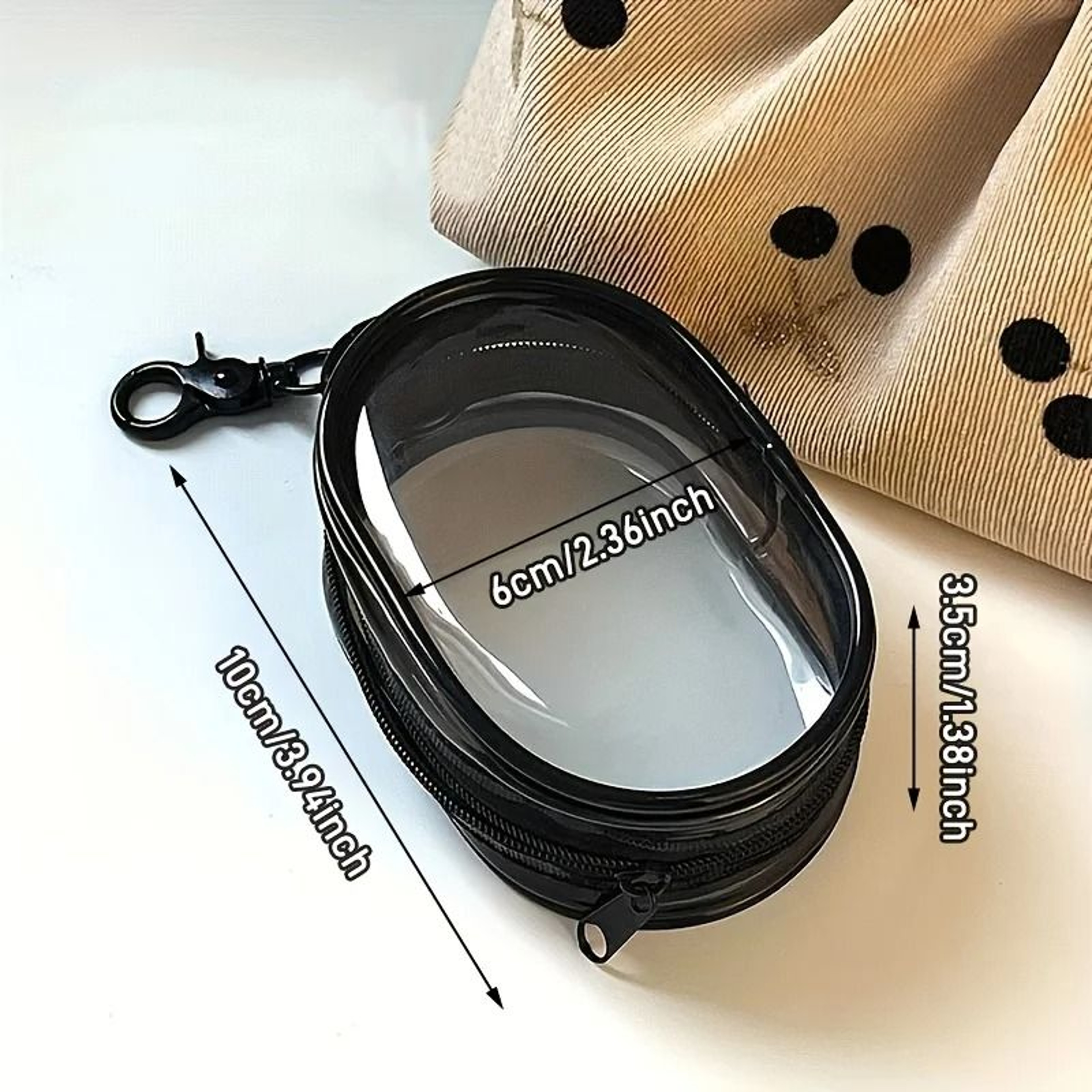 Clear Travel Zipper Storage Bag 5