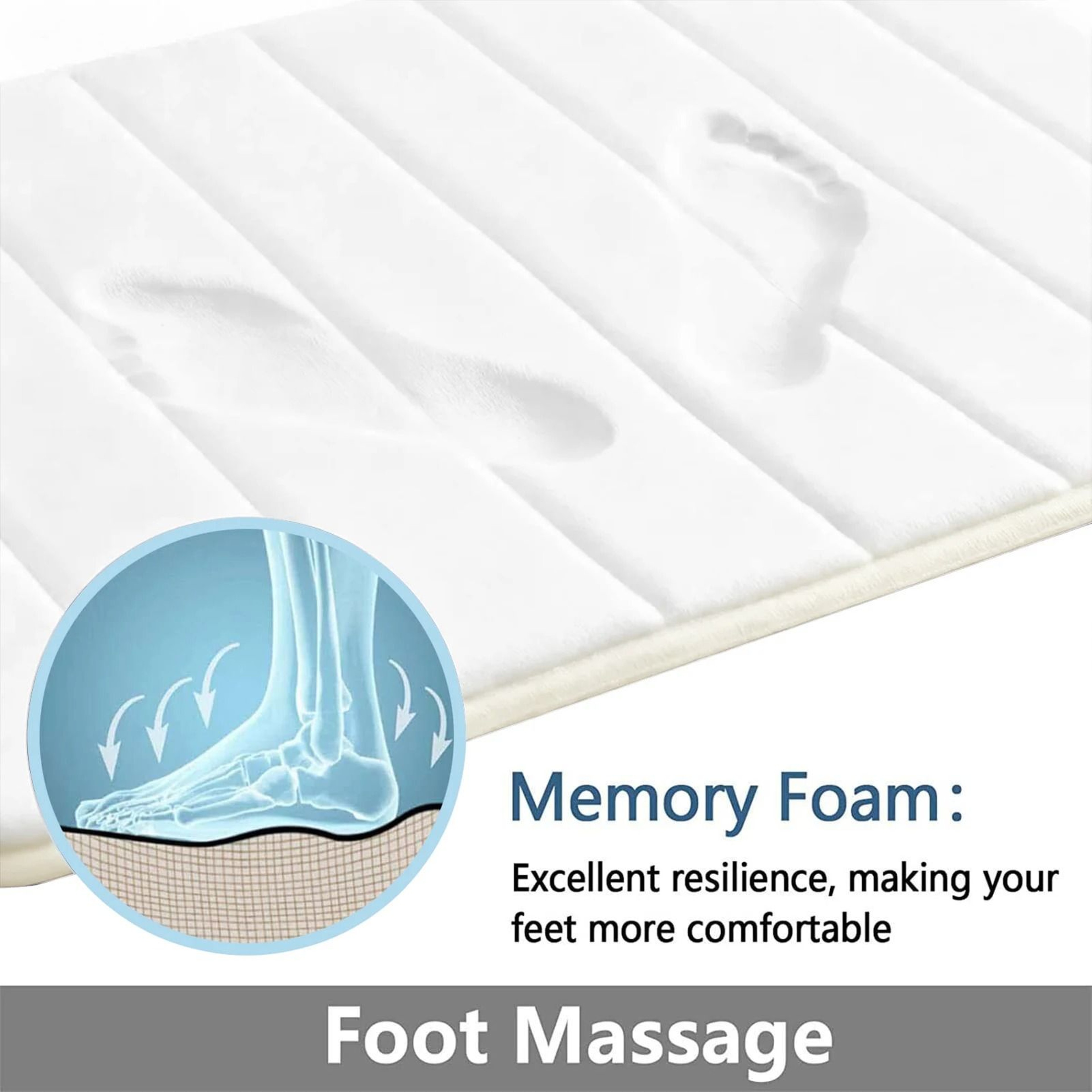 Premium Memory Foam Bath Mat 14