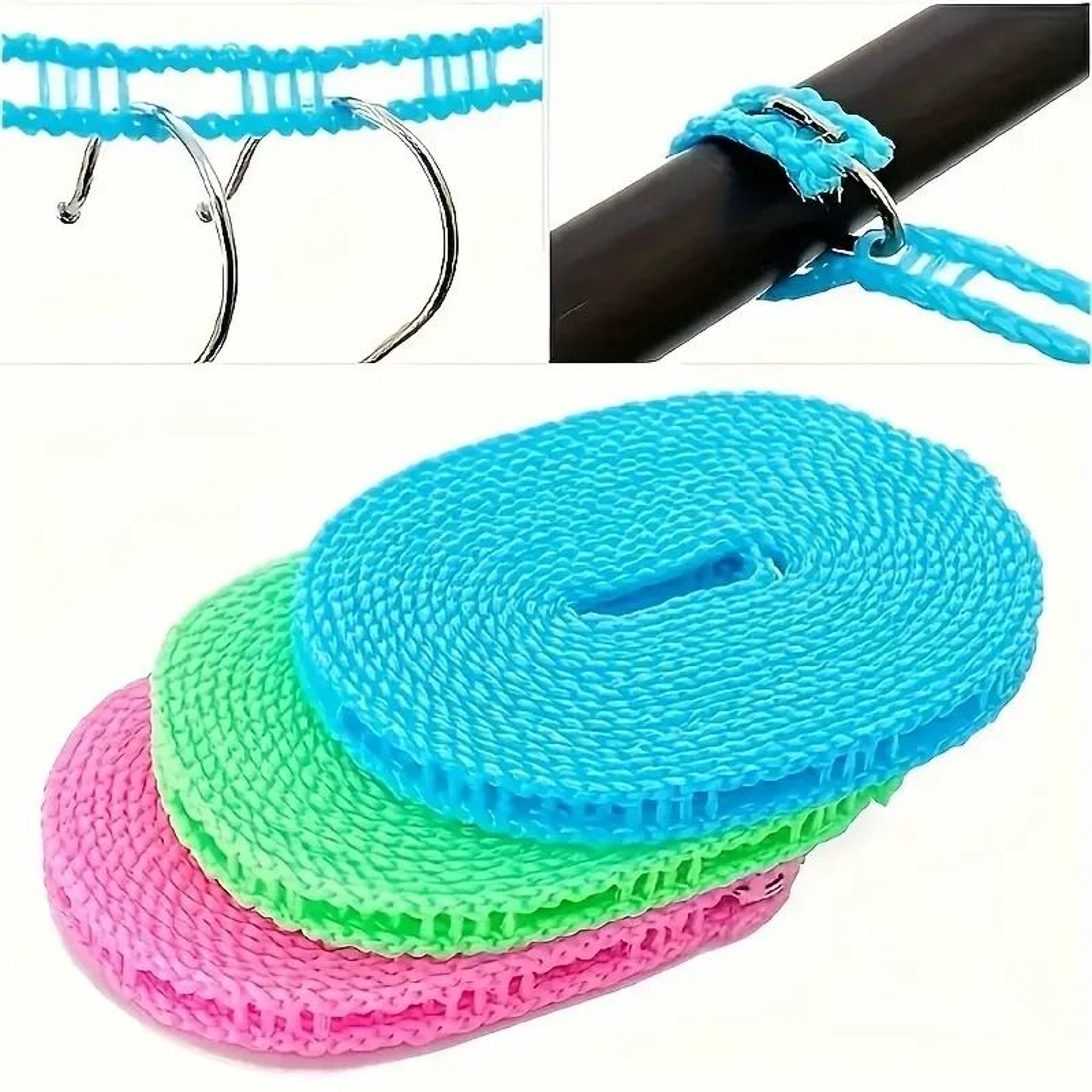 Portable Windproof Drying Rope 0