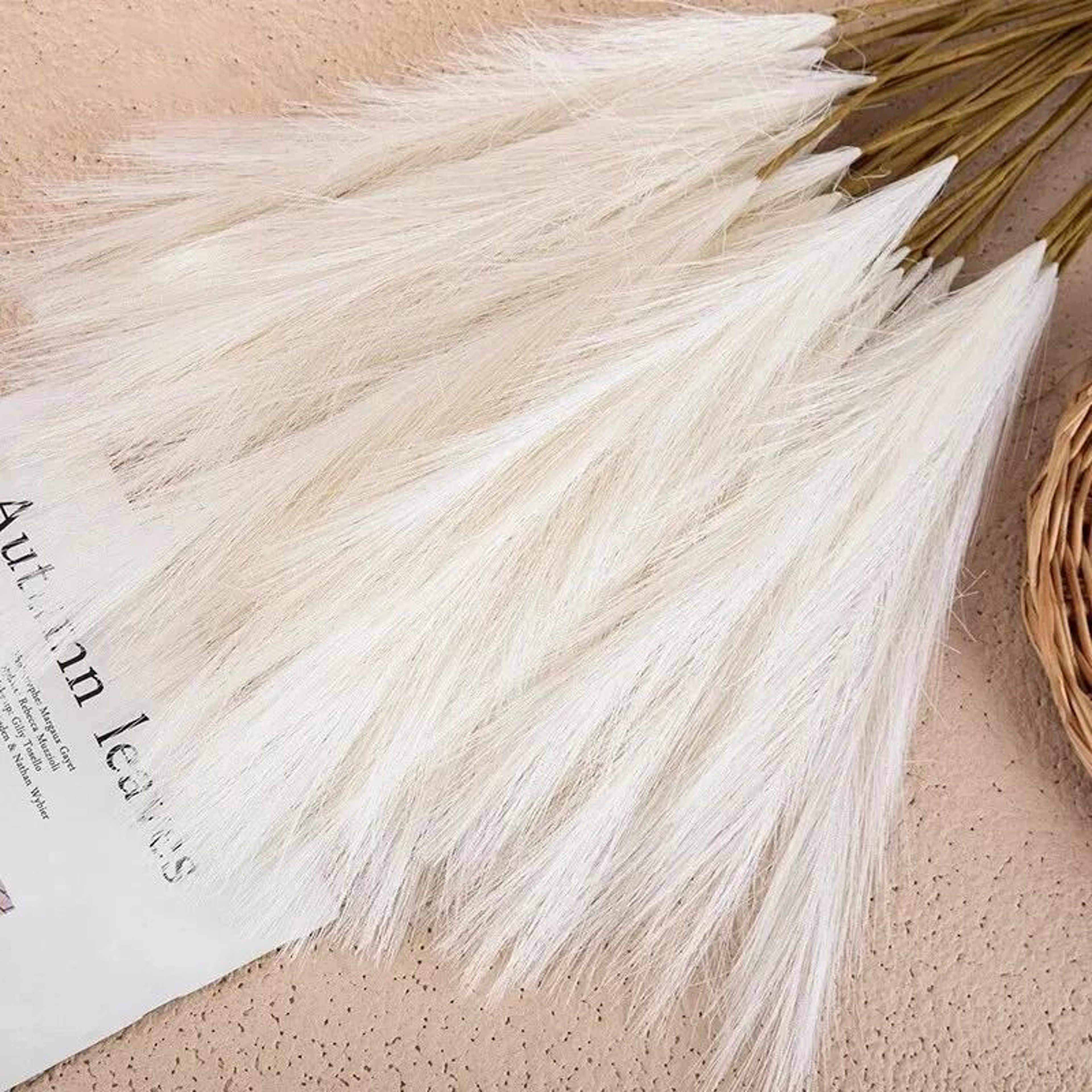 Boho Reed Flower Bouquet Set 9